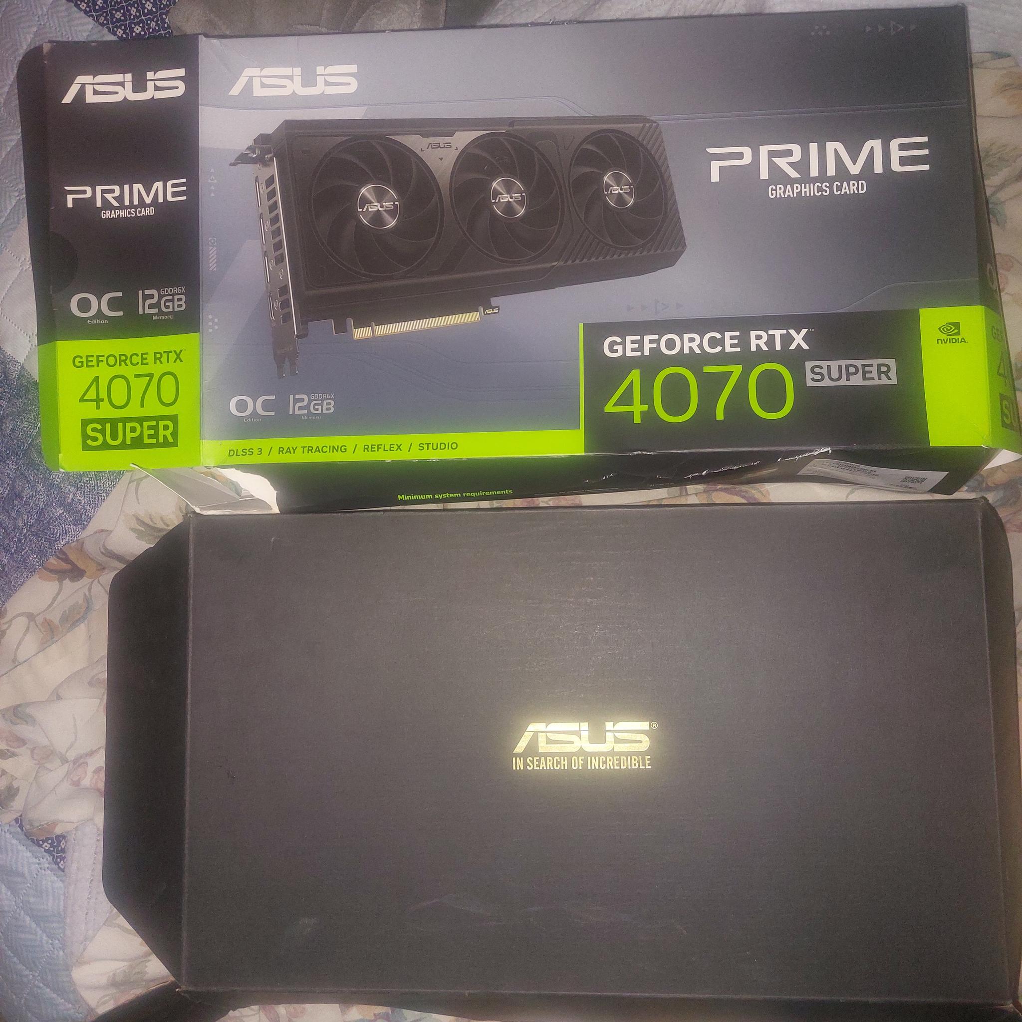 ASUS PRIME OC Triple-Fan 4070 SUPER 12GB