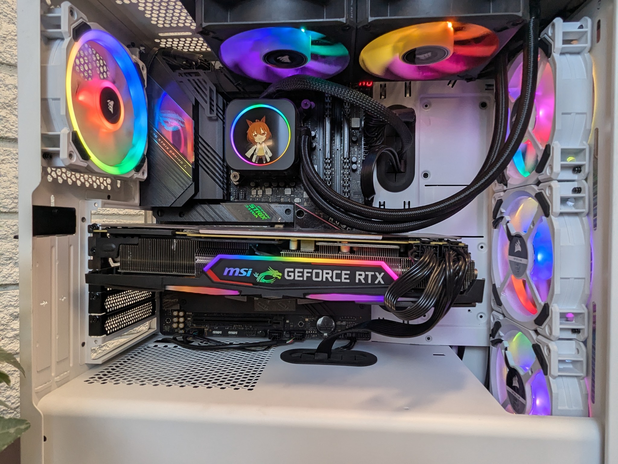 I9-11900k |  RTX 2080 8GB |  32GB DDR4 3200 | 1.5TB Storage