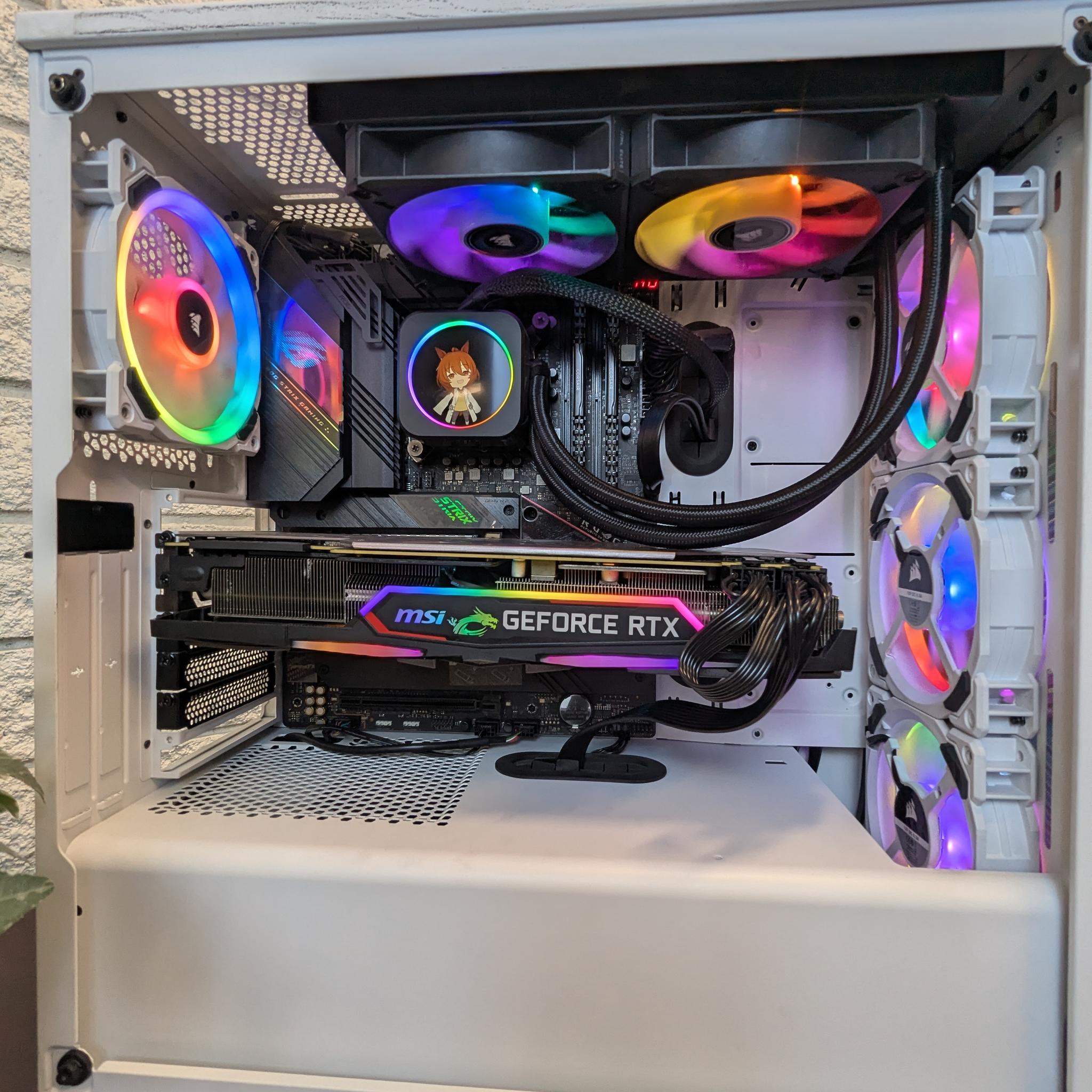 I9-11900k |  RTX 2080 8GB |  32GB DDR4 3200 | 1.5TB Storage