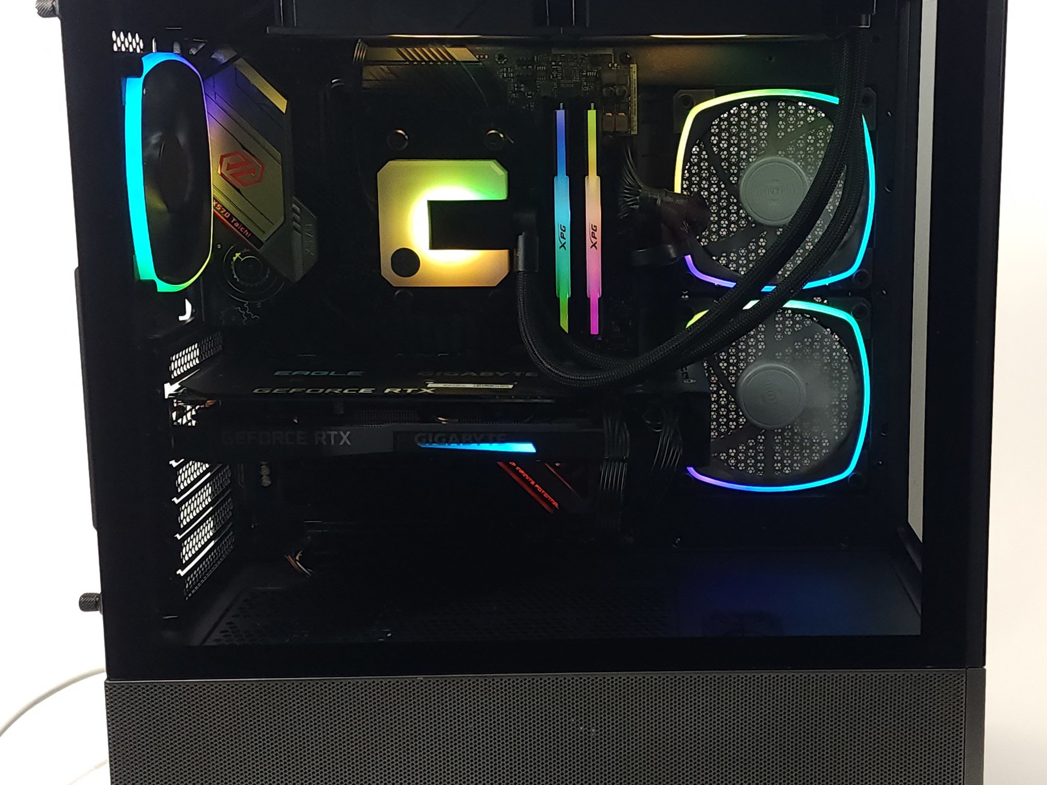 Gaming PC Ryzen 7 5700X 16GB RAM 1TB SSD RTX 3070 8GB Windows 11 Computer