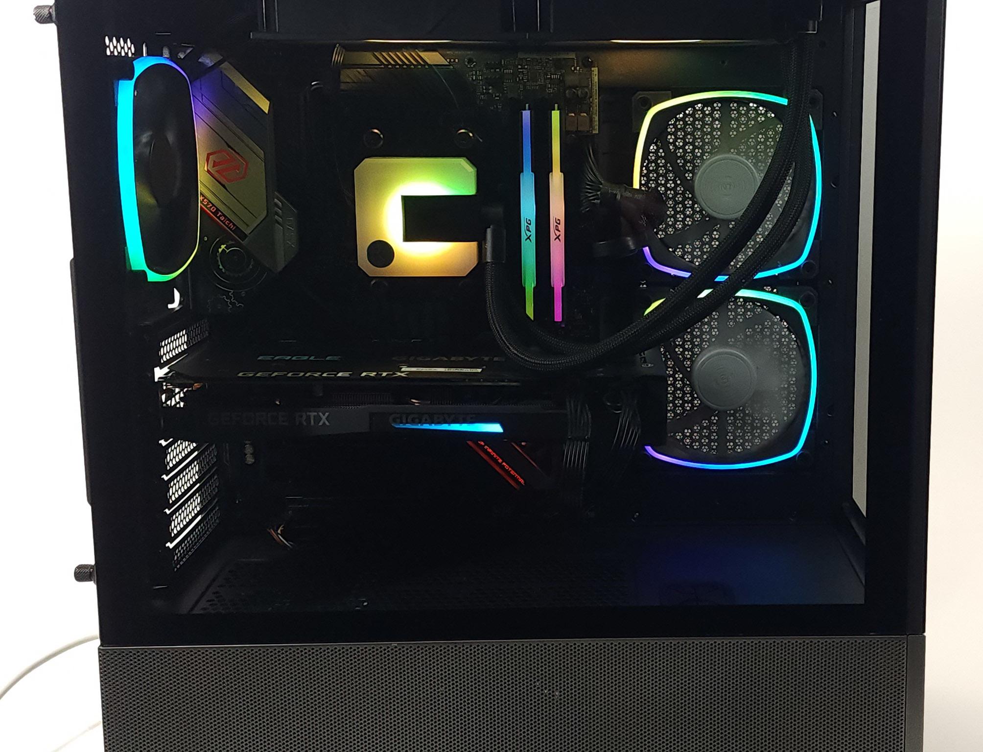 Gaming PC Ryzen 7 5700X 16GB RAM 1TB SSD RTX 3070 8GB Windows 11 Computer