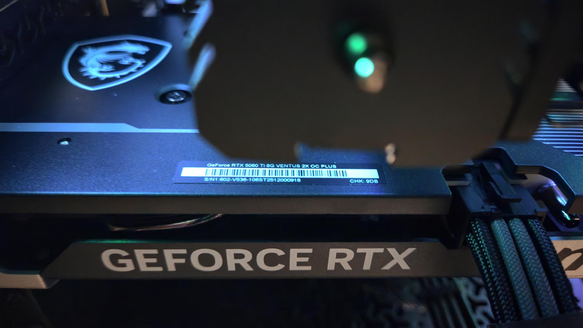 Ryzen 5 9600X - RTX 5060 Ti 8GB - 32GB DDR5 6000 - 1TB Gen4 NVMe - Corsair 3500X - Custom