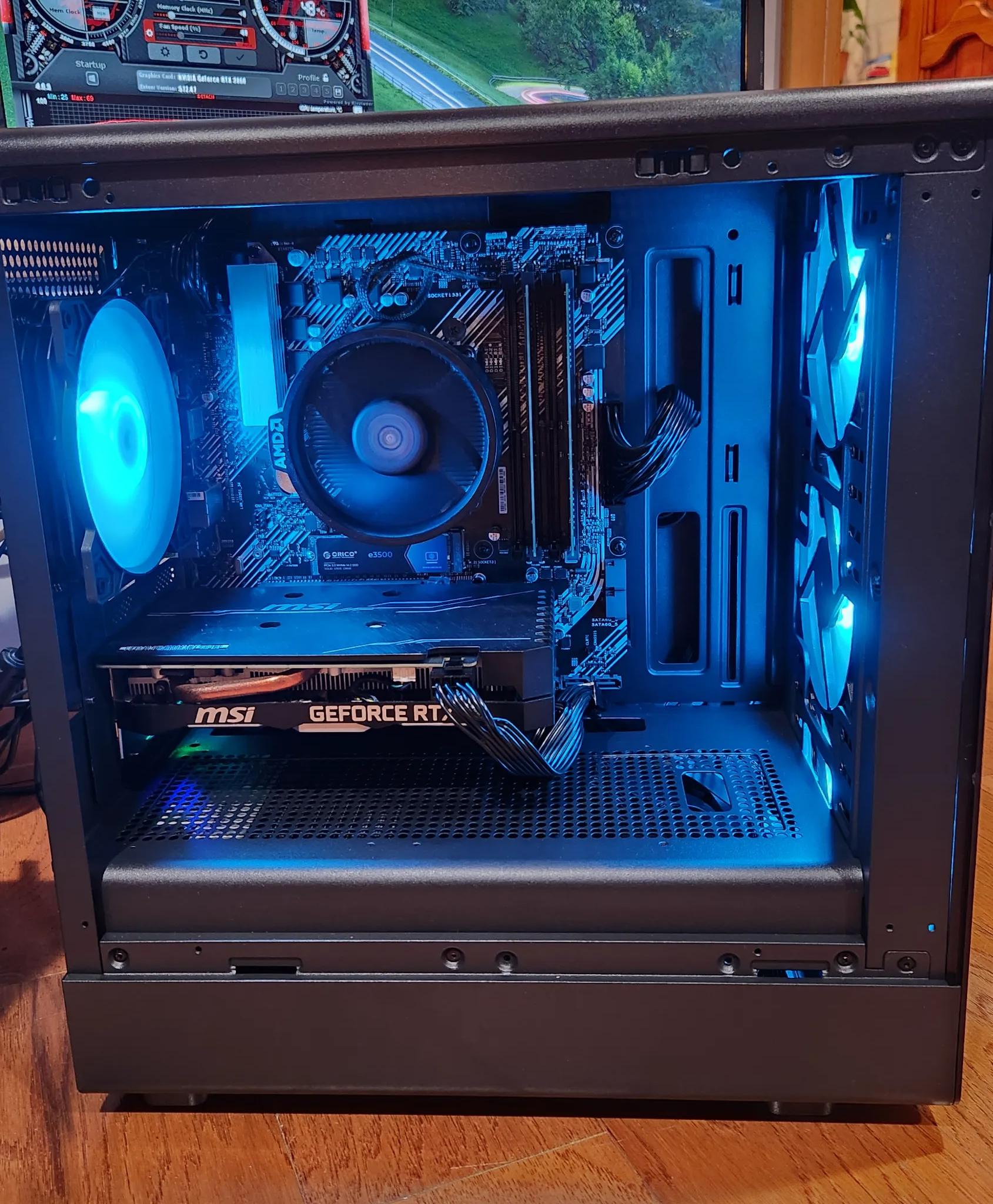 BUDGET GAMING PC Ryzen 5 3600, RTX 2060, 16GB DDR4, 512GB M.2 SSD