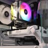 White Gaming PC | Windows 11 Pro | RX480 | R3 3100 | 512GB SSD | 16 GB RAM | WiFi and BLE