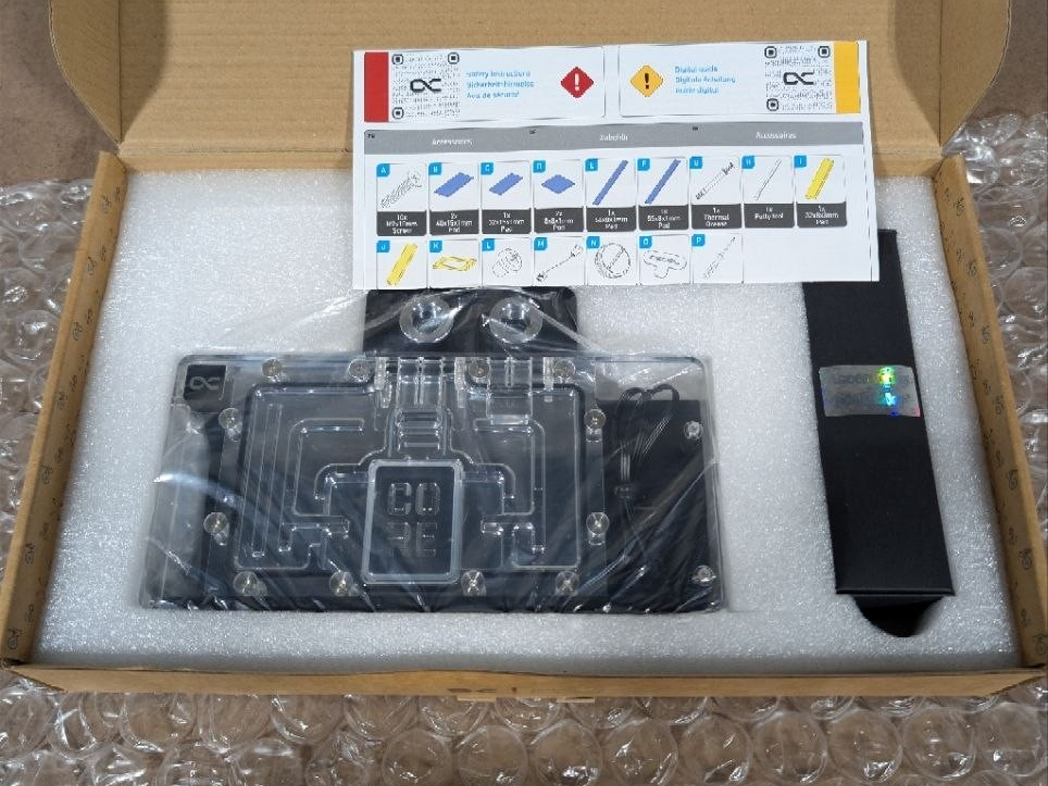 Alphacool Core RX 9070 XT Steel Legend with Backplate (14806)