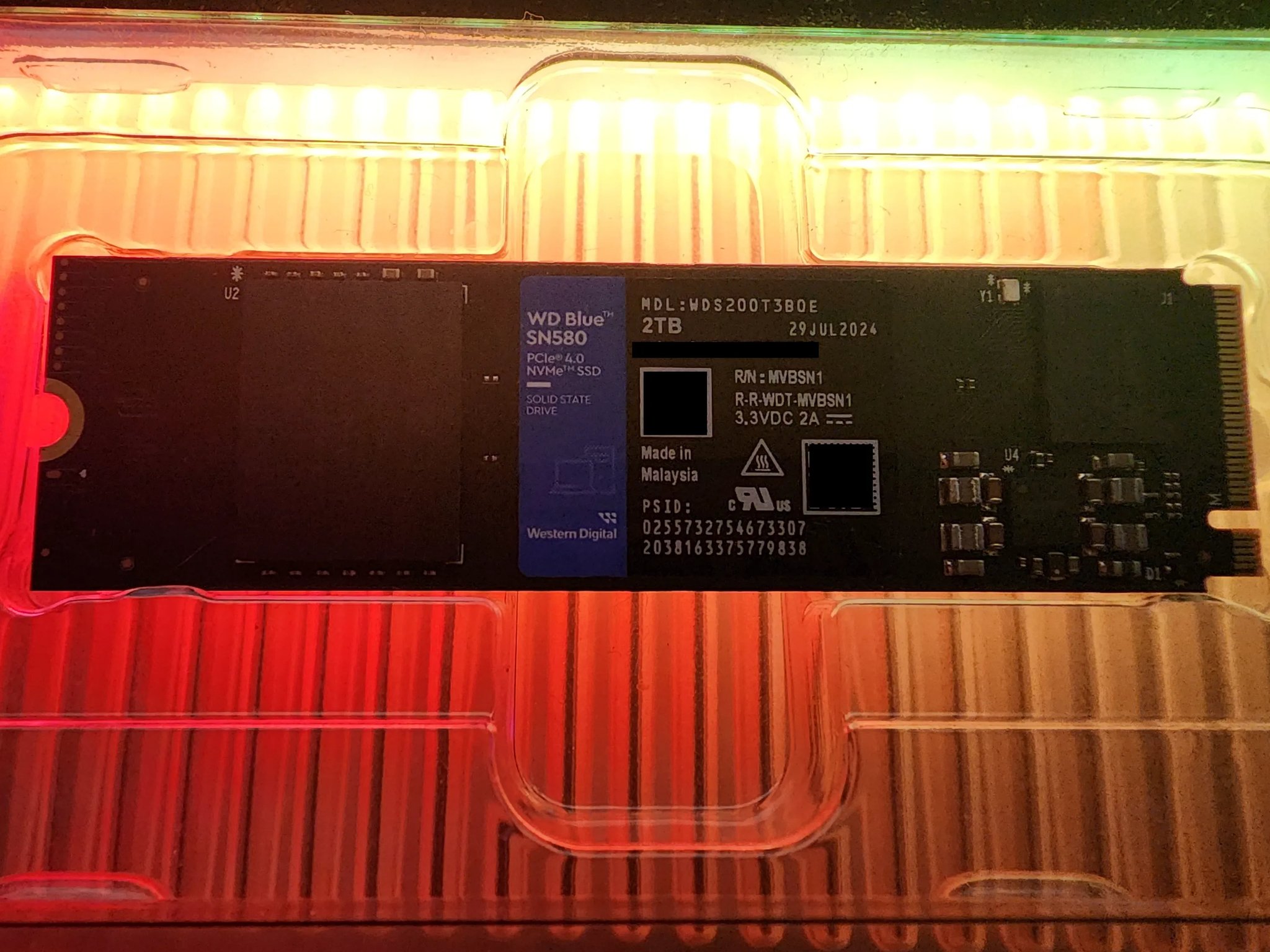 WD SN580 NVMe™ SSD 2TB