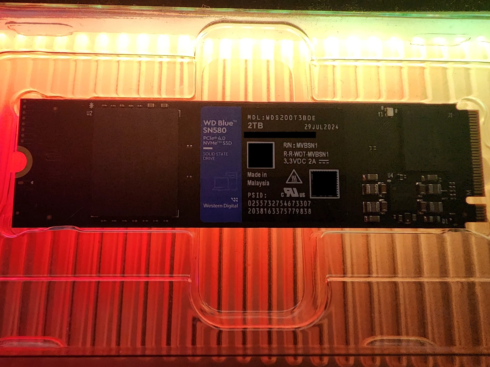 WD SN580 NVMe™ SSD 2TB