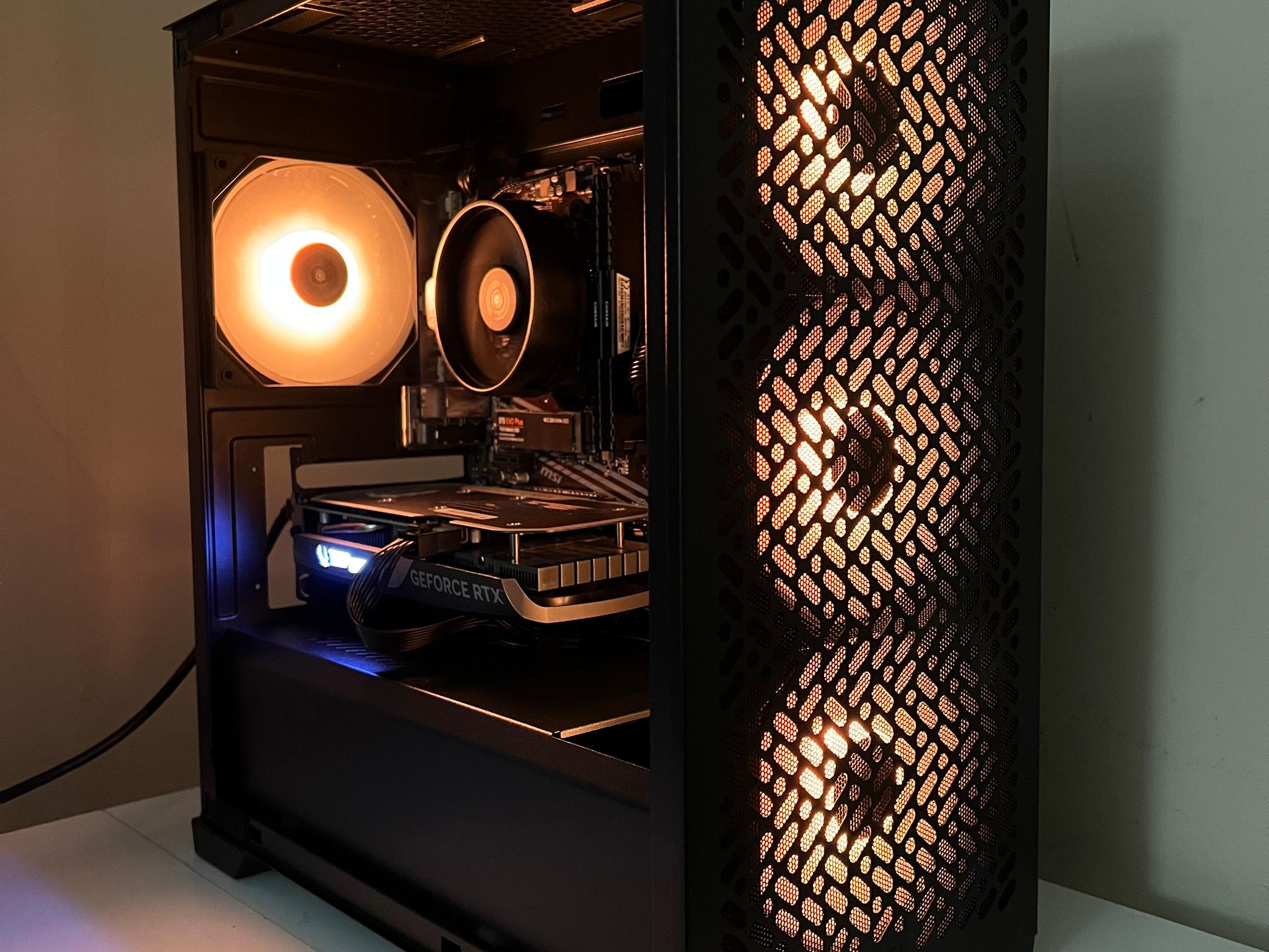 Gaming pc with RTX 4060 | ryzen 5 5500 | 16gb ddr4 | 1tb nvme storage | mid-ranged