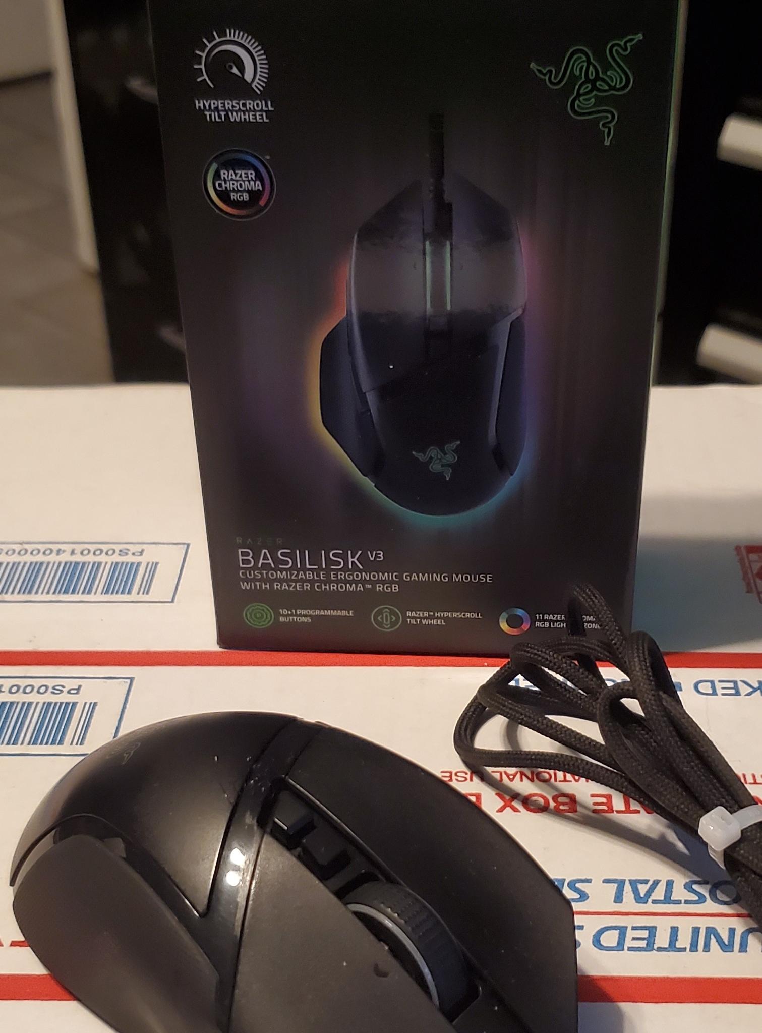 Razer Basilisk V3 Wired USB RGB Gaming Mouse