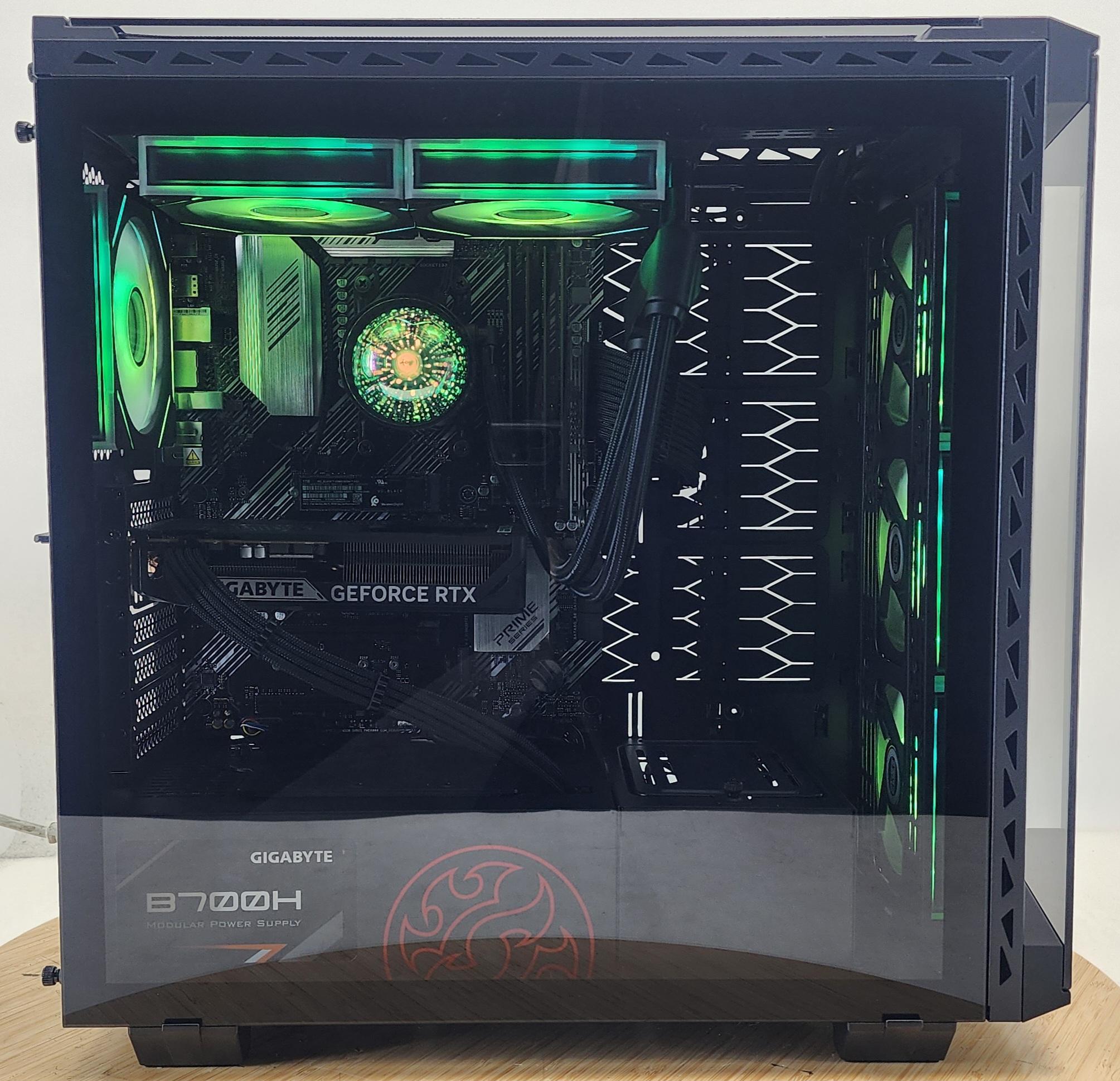Gaming PC Ryzen 7 5700X 16GB RAM 1TB SSD RTX 5060  8GB Windows 11 Computer