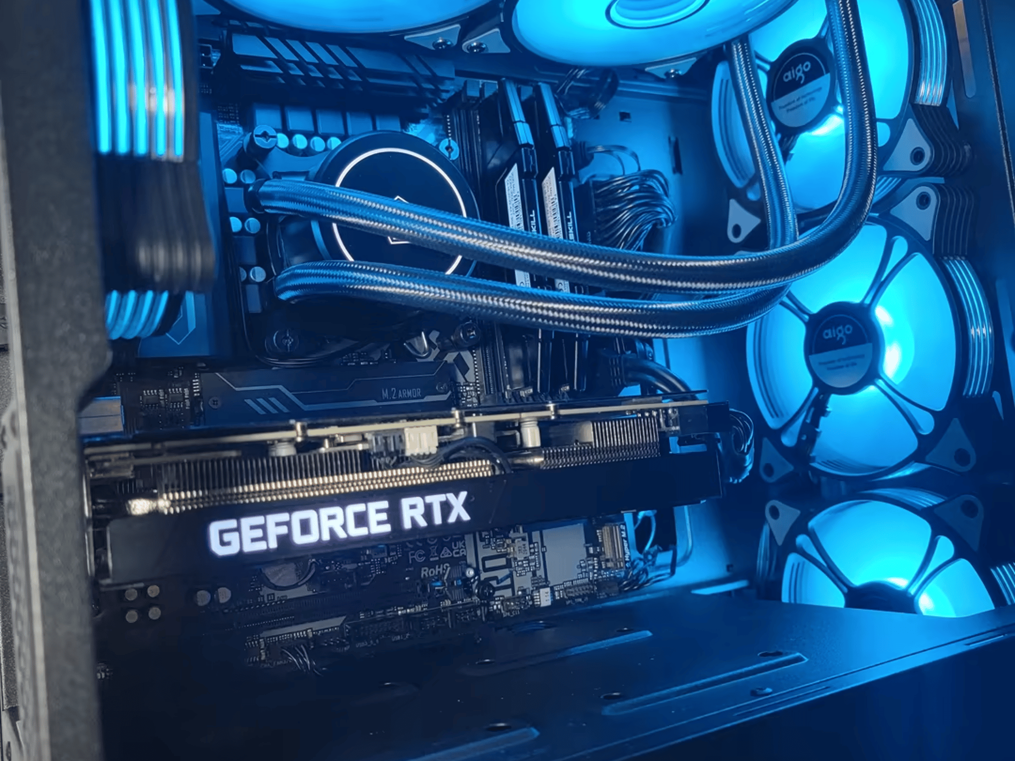 "MeisterBox" Watercooled Intel I5 12400 + RTX 3060ti Gaming PC