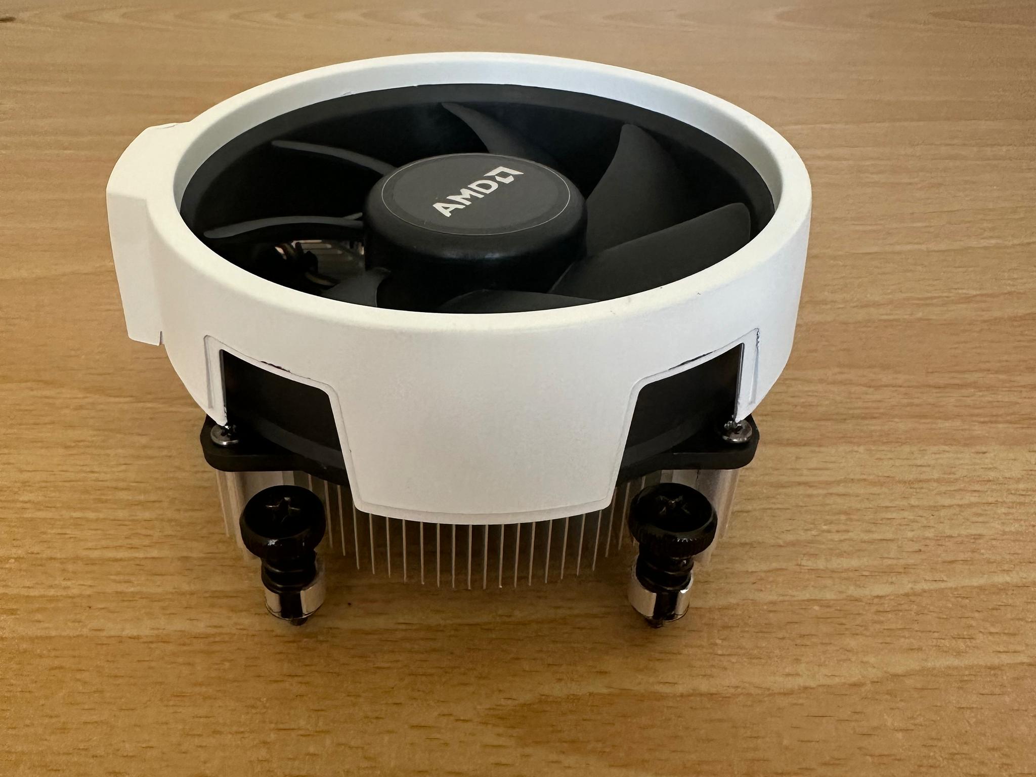 AMD Ryzen White Stock Coolers