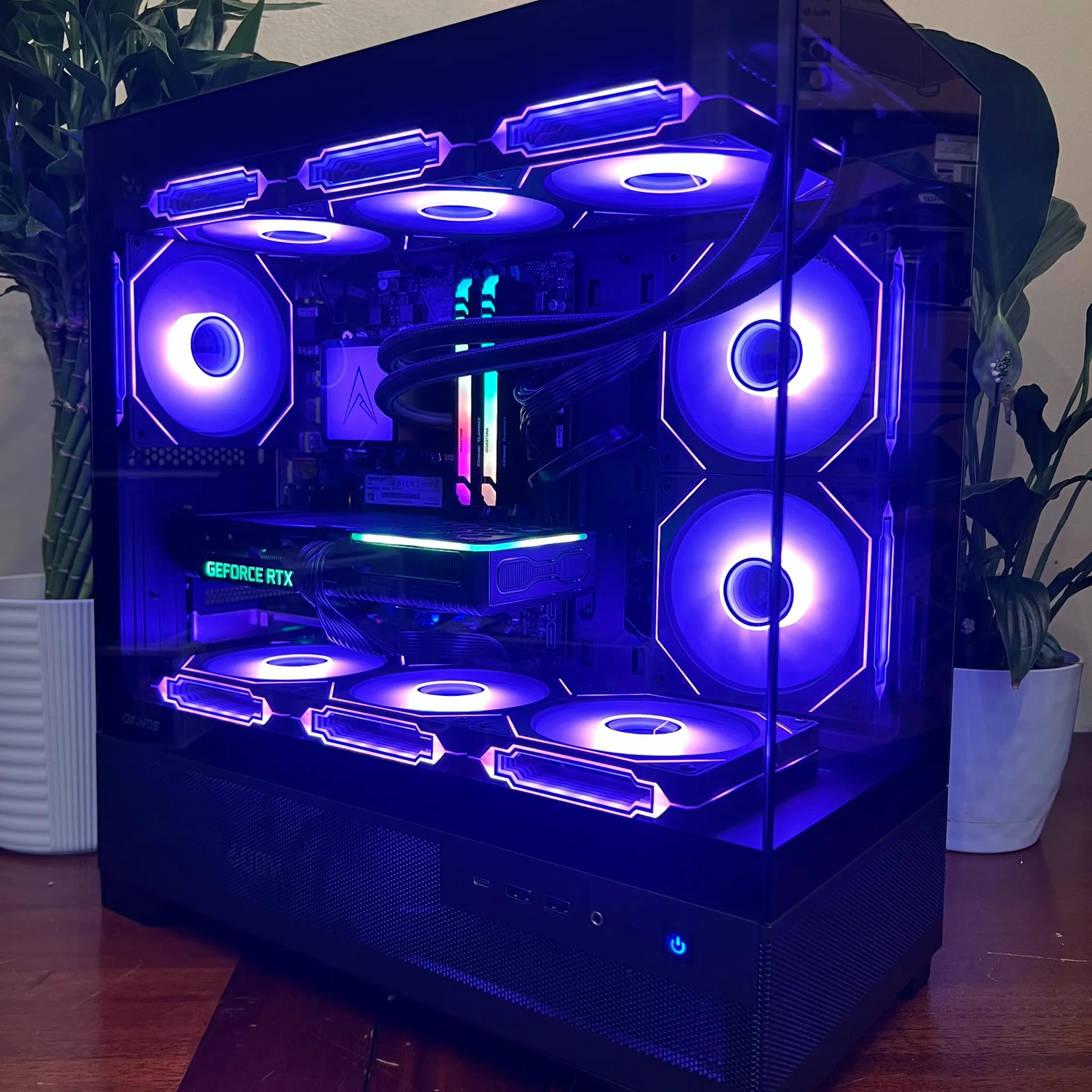 Water Cooled Gaming PC Intel I7, Nvidia RTX 3060 ti 8gb, 2TB Storage, 32GB RAM, WINDOWS 10
