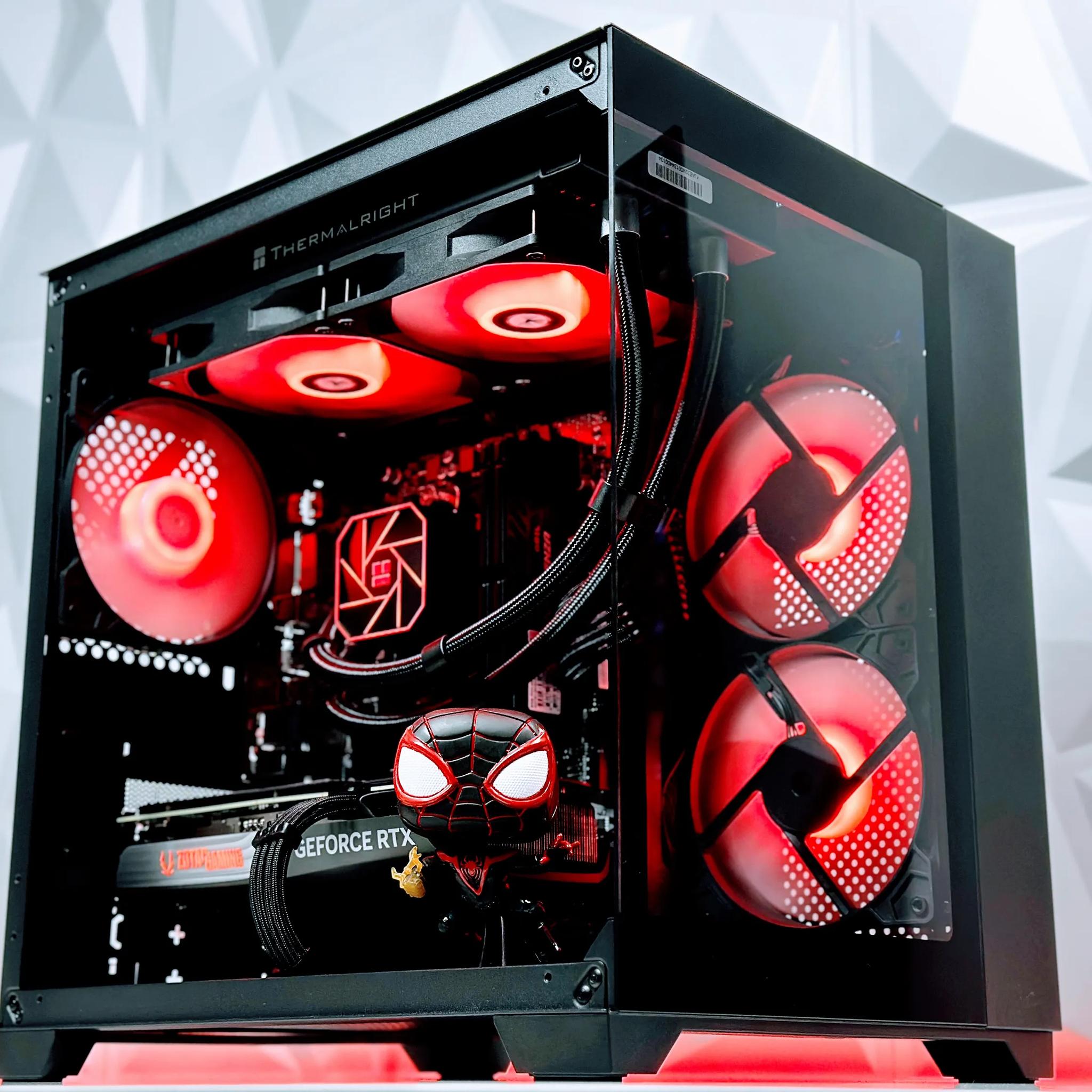 🤟🏻🕸️🕷️Spider|| ||Liquid Cooled Gaming PC🕸️Nvidia RTX 4070 12GB🕸️Intel  12600KF 🕸️32GB DDR4