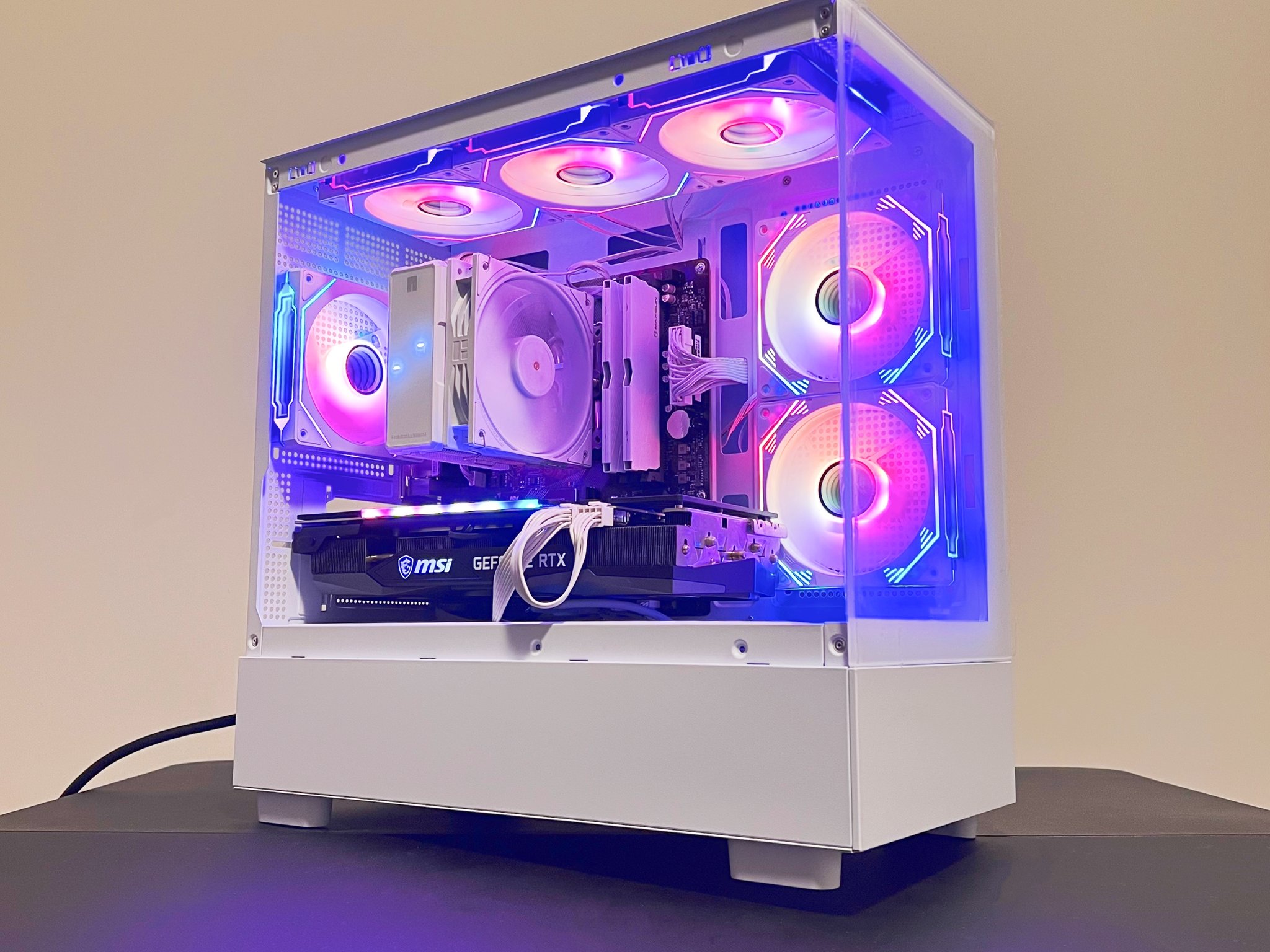 🔥SALE🔥 RTX 3070|R5-5600|1TB M.2|32GB RAM|ARGB Fans|WIFI||DepxTech Pre-Built PC