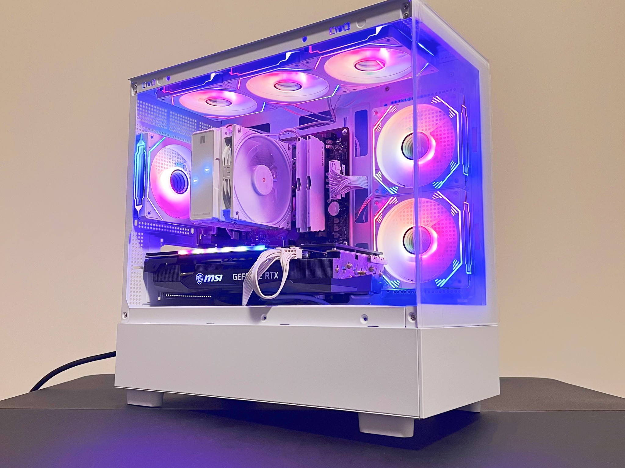 🔥SALE🔥 RTX 3070|R5-5600|1TB M.2|32GB RAM|ARGB Fans|WIFI||DepxTech Pre-Built PC
