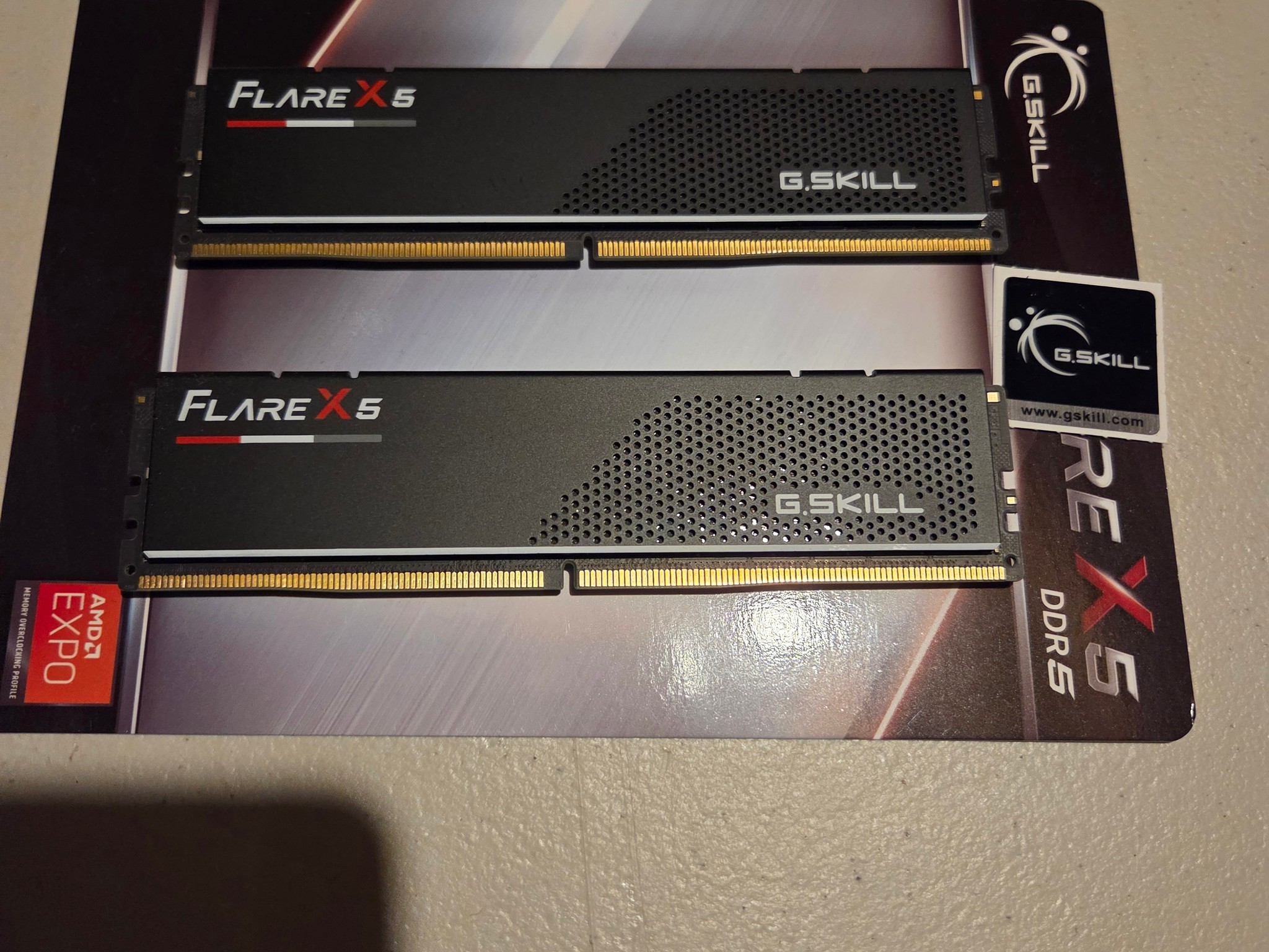 G.SKILL Flare X Series 64GB (2 x 32GB) 288-Pin PC RAM DDR5 6000 (PC5 48000)