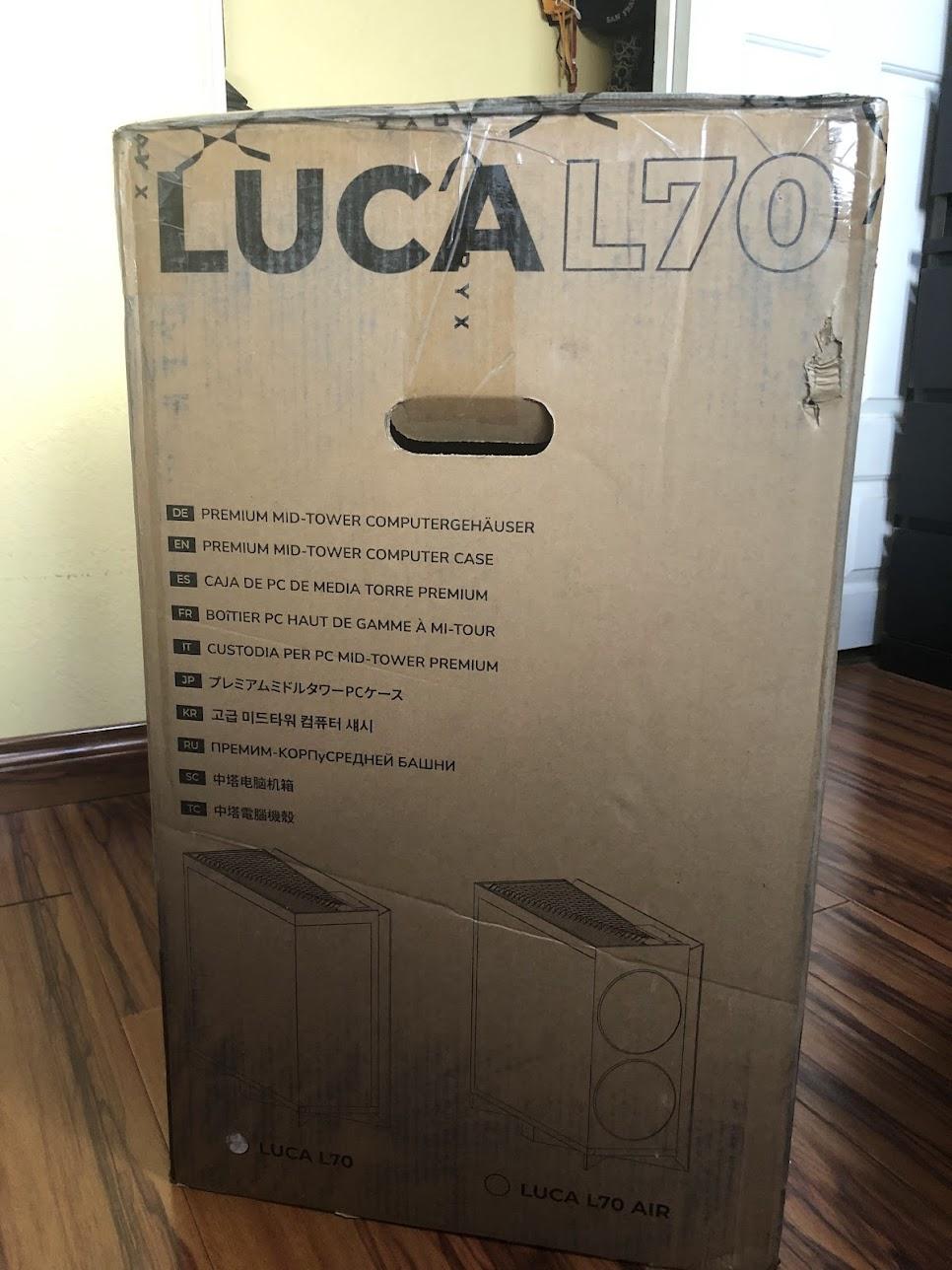 TRYX Panorama LUCA L70 White Mid-tower E-ATX PC Case V1