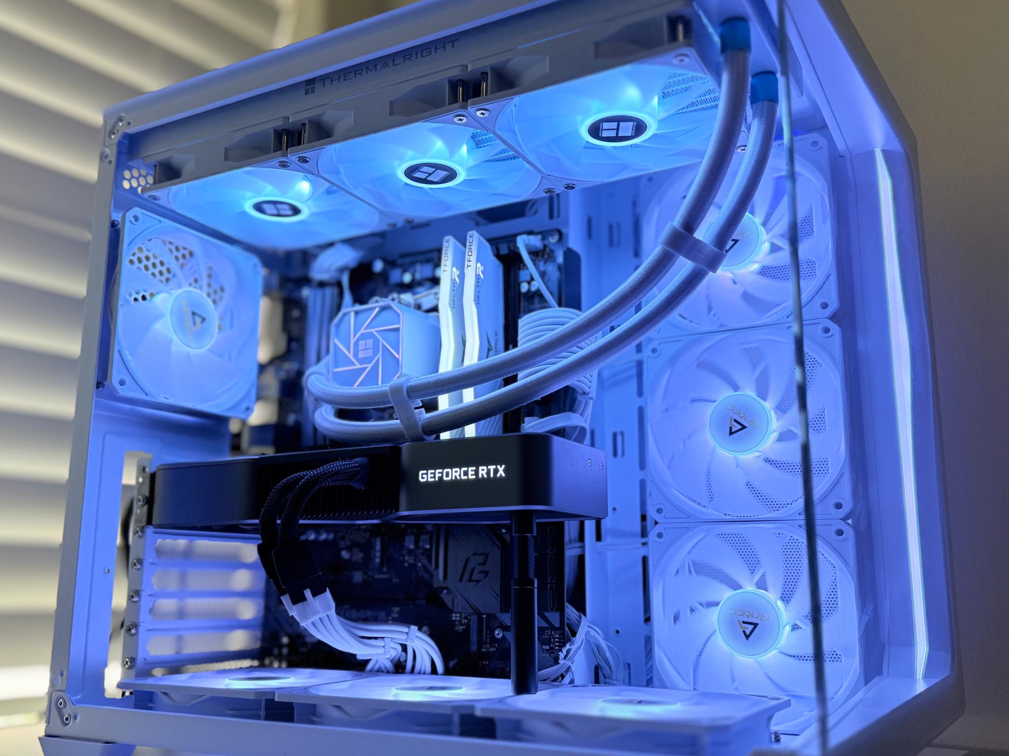 SALE! ❄️ 𝙒𝙃𝙄𝙏𝙀𝙊𝙐𝙏 // RYZEN 7 5700X, RTX 3080 // High-End Gaming PC //