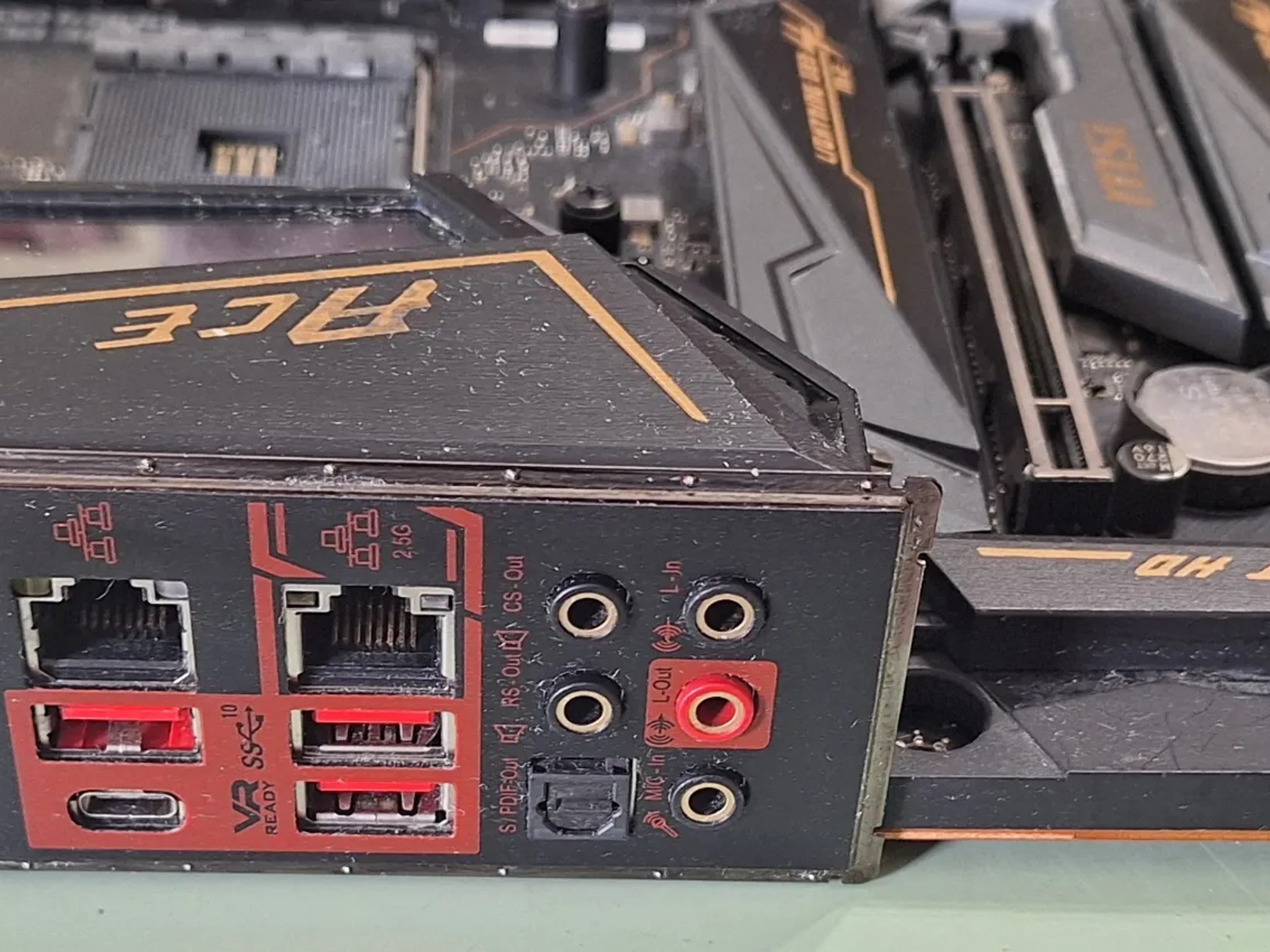 MSI MEG X570 ACE Motherboard with 16 gigs of DDR4 Ram