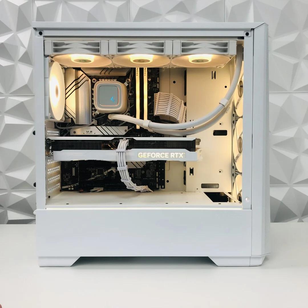 ⚜️The Guardian WHITE Gaming PC⚜️ RTX 4070 12GB | i7-13700KF | 32GB DDR5 | 1T M.2 | Windows 11 Home