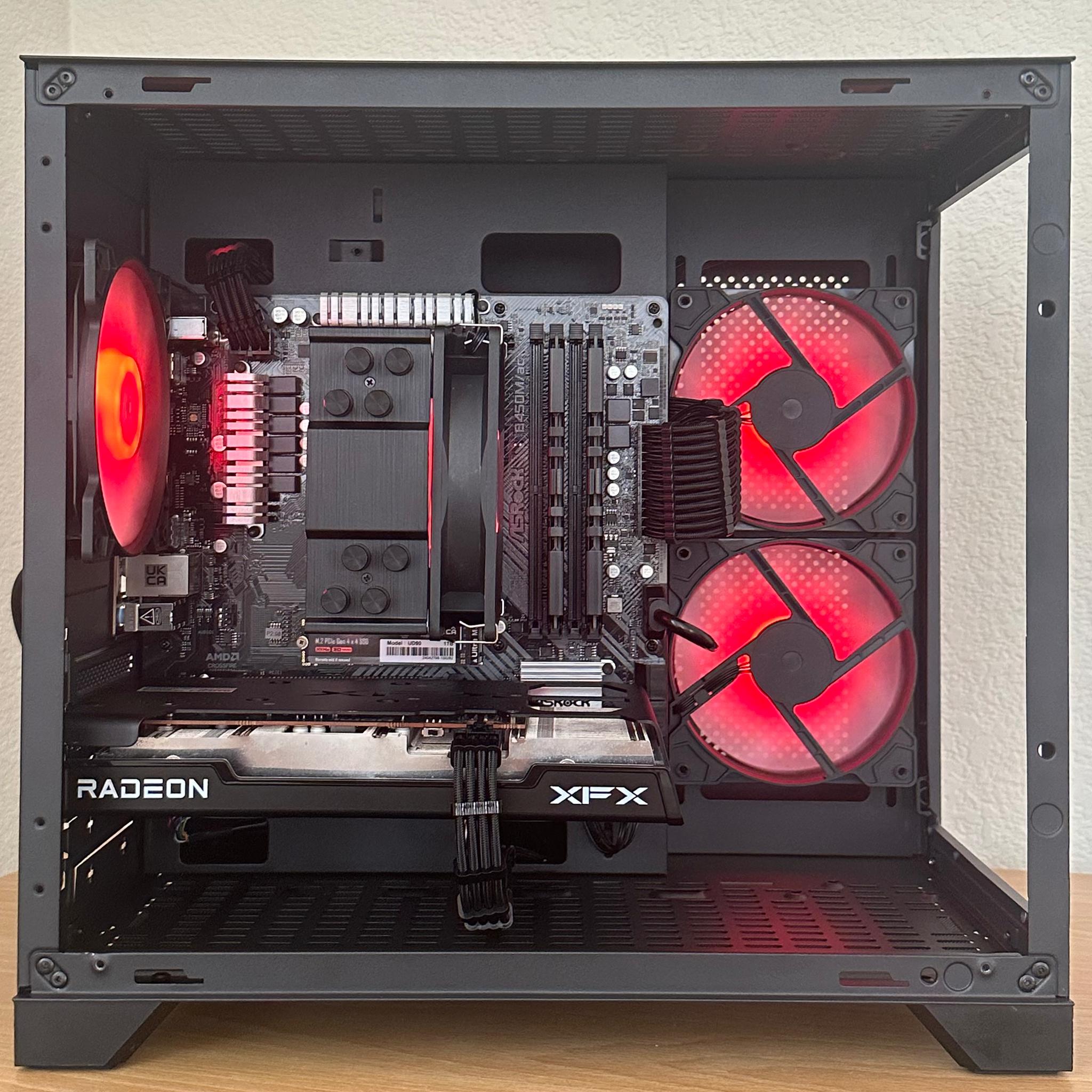 RYZEN - RADEON Mid Range Gaming PC | Ryzen 5 5500 6C/12T - Radeon RX 6600 8GB | 1TB M.2 SSD Gen 4.0