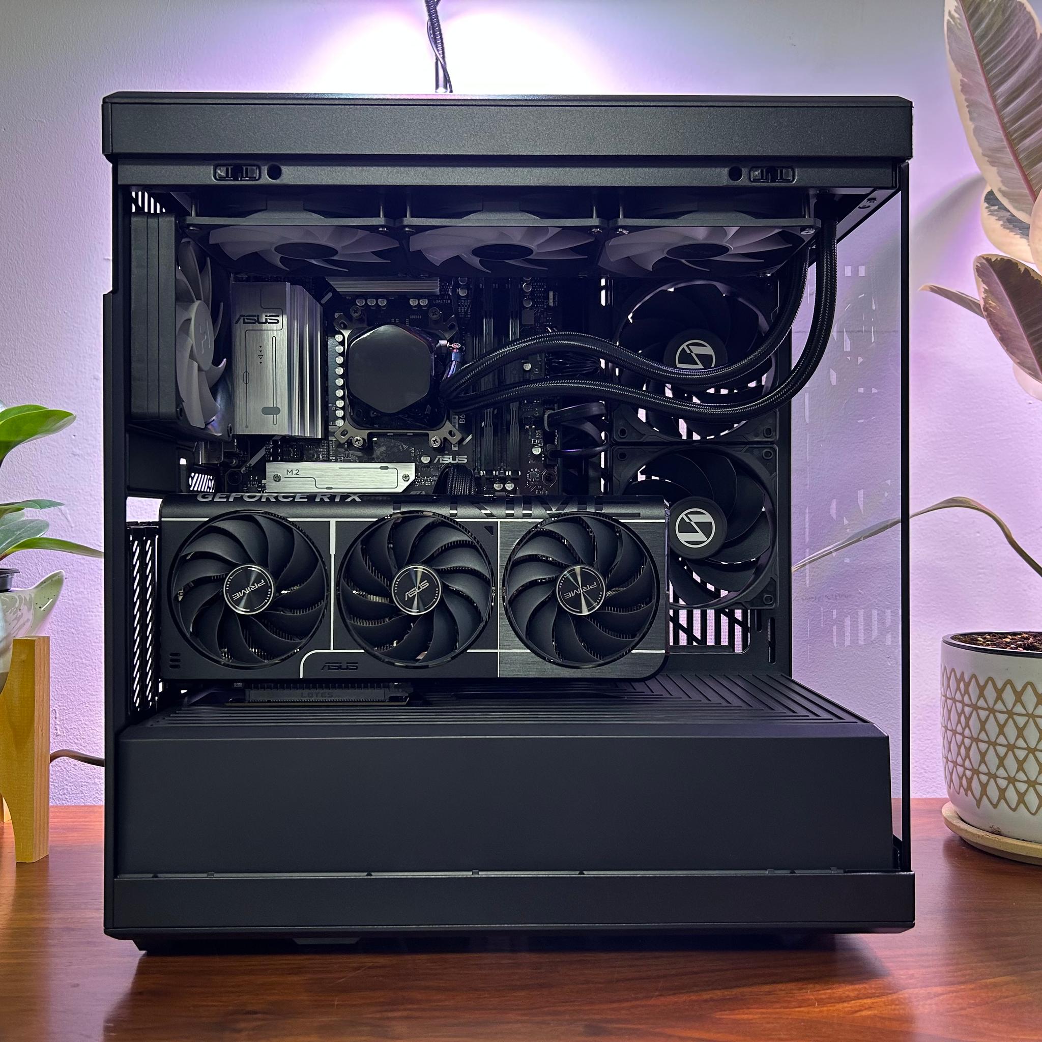 RTX 5070 | Ryzen 5 7600X3D | 32GB DDR5 | 2TB NVMe | 360mm AIO | HYTE Y40