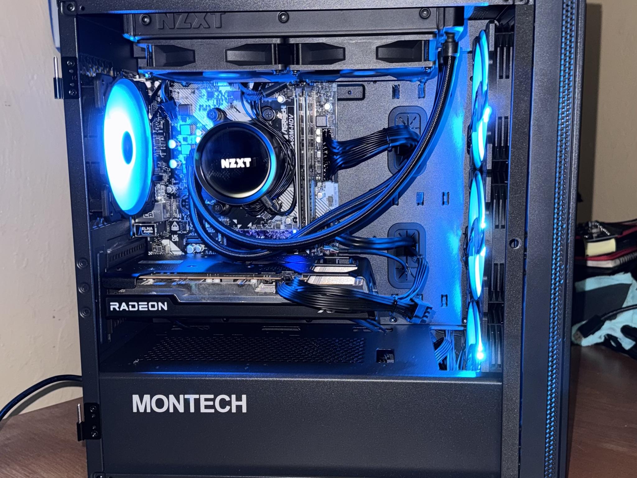 AMD Ryzen 5 5500, RX 6600 8GB (RTX 3060 equivalent), 32GB DDR4, 1TB NVME M.2 SSD, WIN10 | Gaming PC