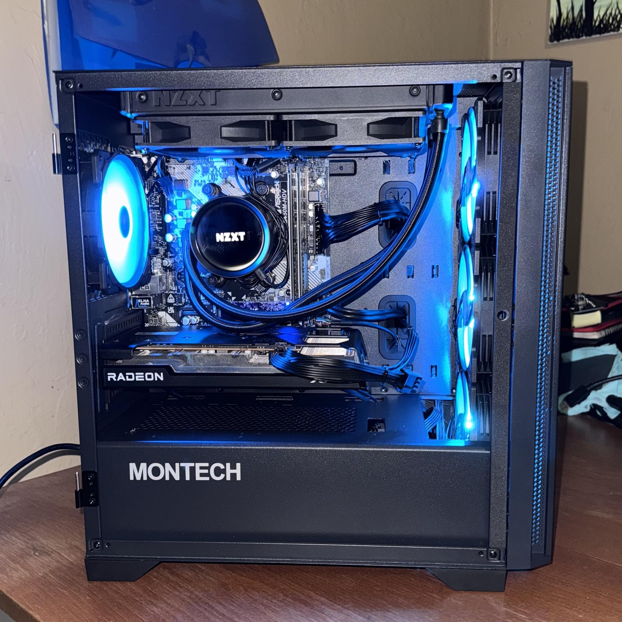 AMD Ryzen 5 5500, RX 6600 8GB (RTX 3060 equivalent), 32GB DDR4, 1TB NVME M.2 SSD, WIN10 | Gaming PC