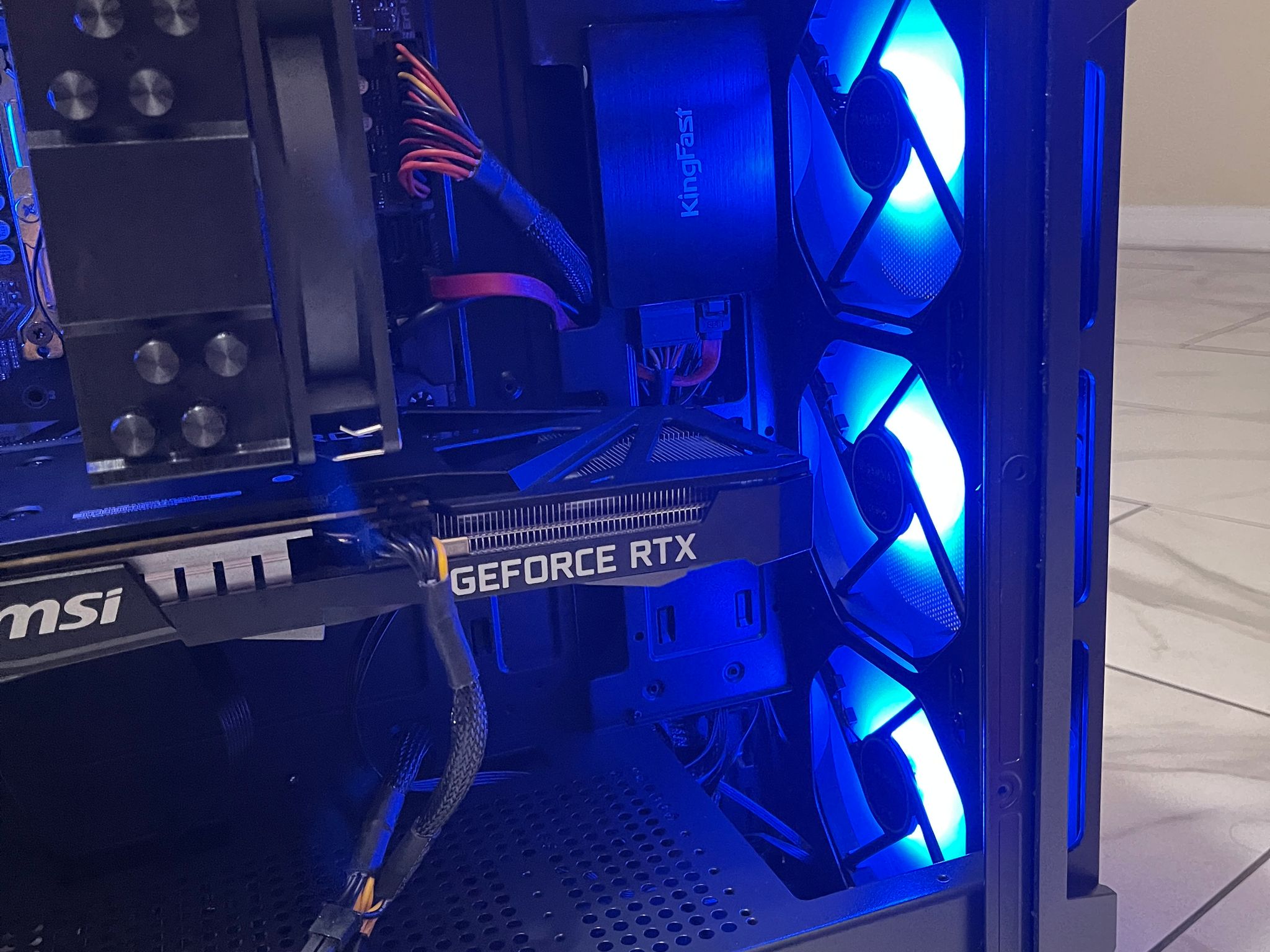 🔵🔥NVIDIA RTX 3060 Ti, Intel i5-12500t, 16GB RAM, 1TB SSD, High Performance RGB Gaming PC 🟢🖥️