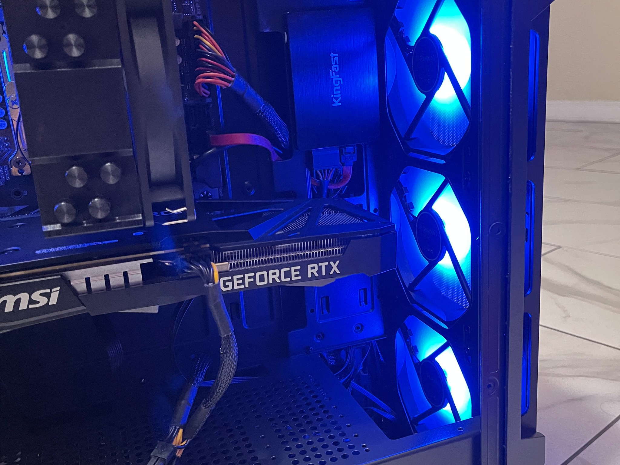 🔵🔥NVIDIA RTX 3060 Ti, Intel i5-12500t, 16GB RAM, 1TB SSD, High Performance RGB Gaming PC 🟢🖥️