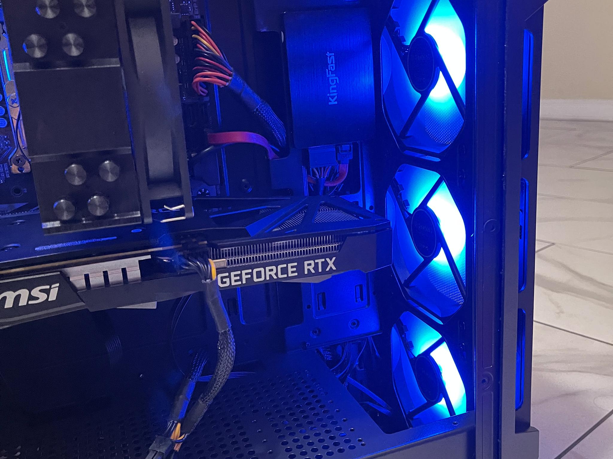 🔵🔥NVIDIA RTX 3060 Ti, Intel i5-12500t, 16GB RAM, 1TB SSD, High Performance RGB Gaming PC 🟢🖥️