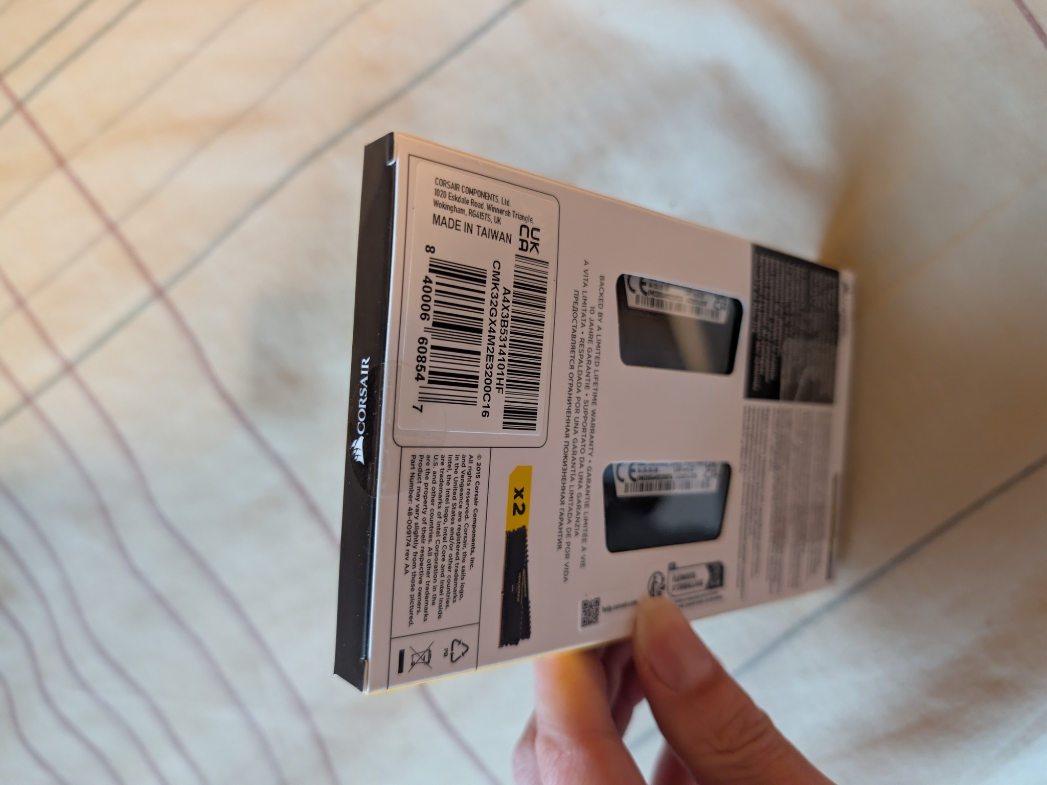 [BRAND NEW SEALED] Corsair Vengeance LPX 32GB (2x16GB) DDR4 3200MHz CL16 | Black