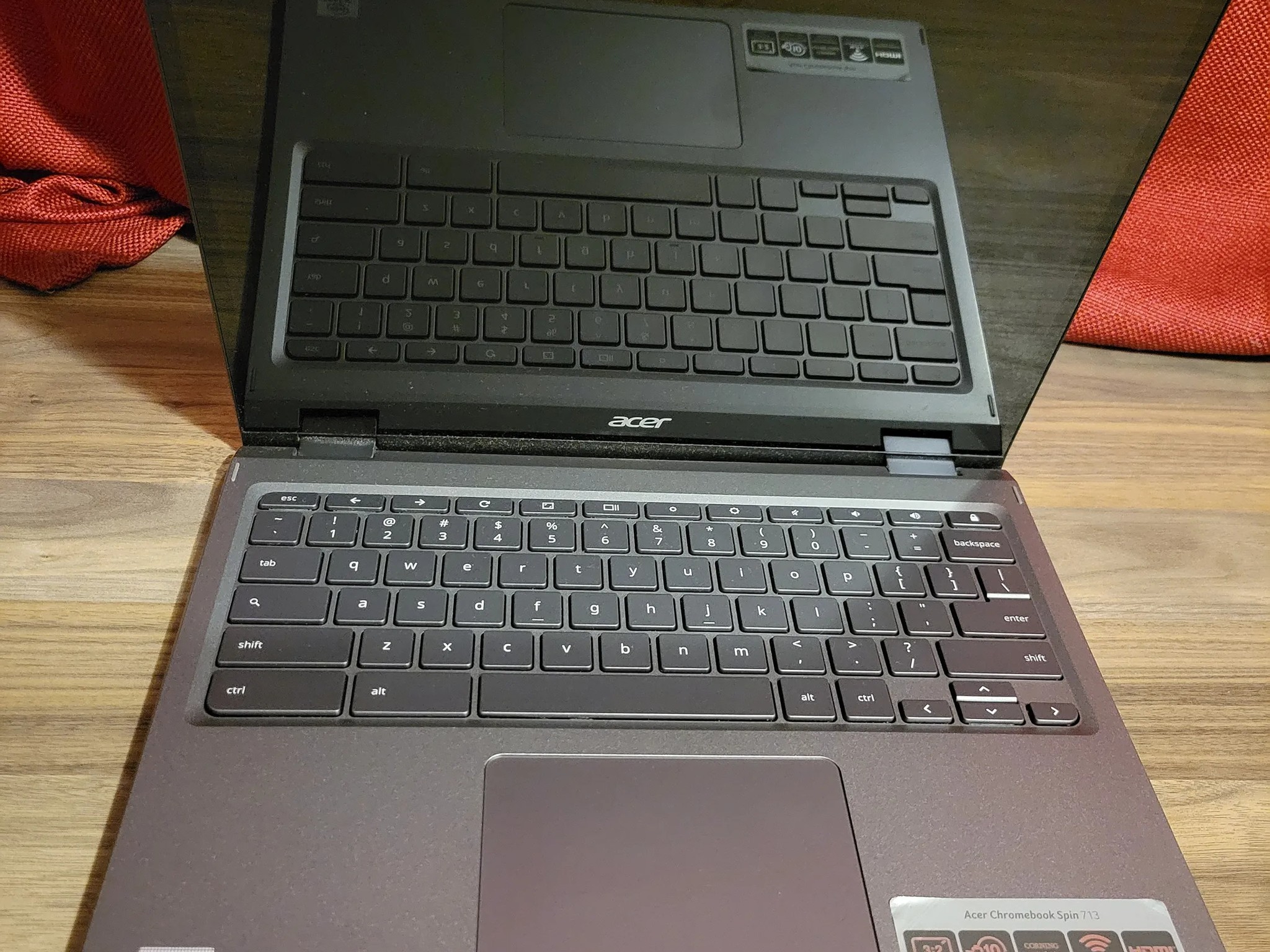 Acer Chromebook Spin 713 - intel i5 - 256gb ssd - 13.5" 2k Touch Screen