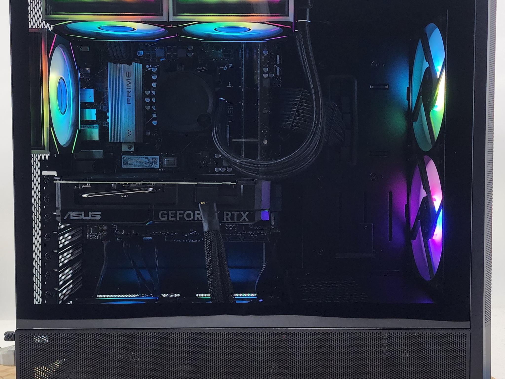 Gaming PC Ryzen 9 7900X 32GB RAM 1TB SSD RTX 4070 SUPER 12GB Windows 11 Computer