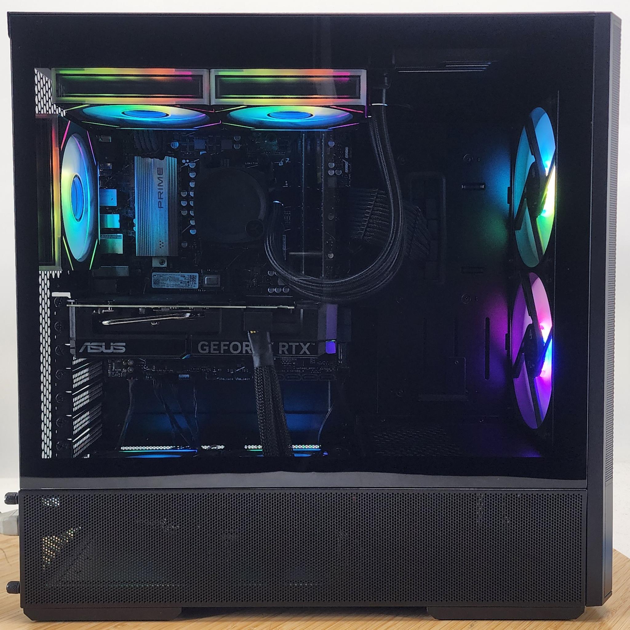 Gaming PC Ryzen 9 7900X 32GB RAM 1TB SSD RTX 4070 SUPER 12GB Windows 11 Computer