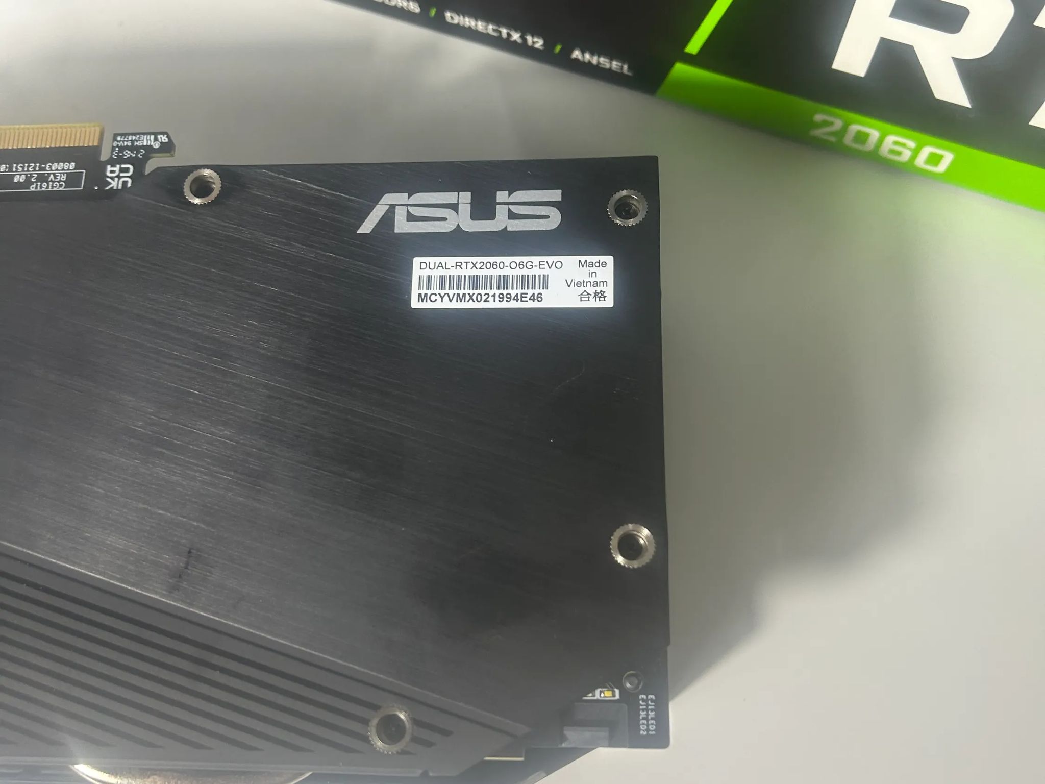 ASUS Dual RTX 2060 6GB