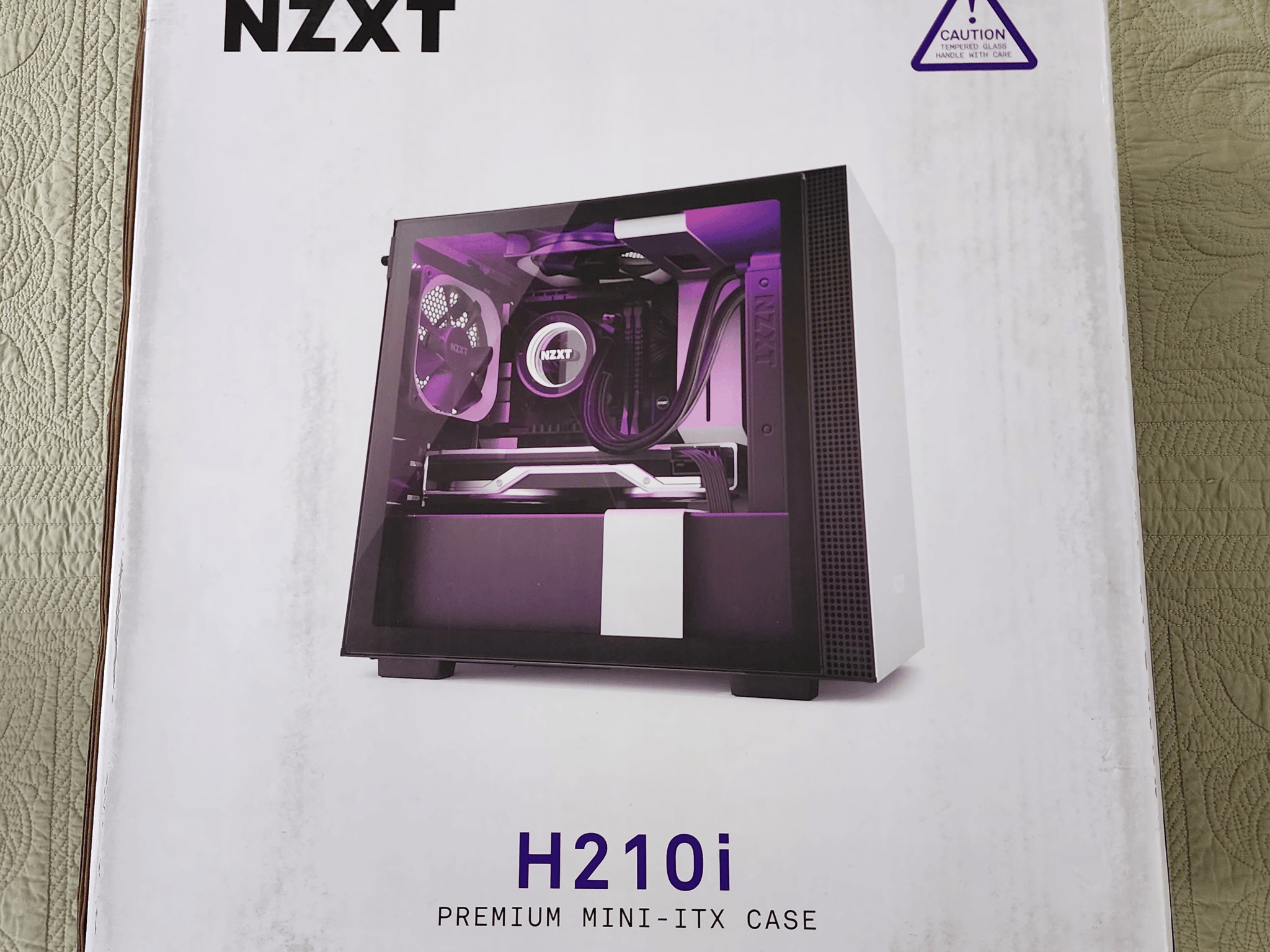 |SEALED| NZXT H210i Mini ITX Tower Case (Matte Black/Black)