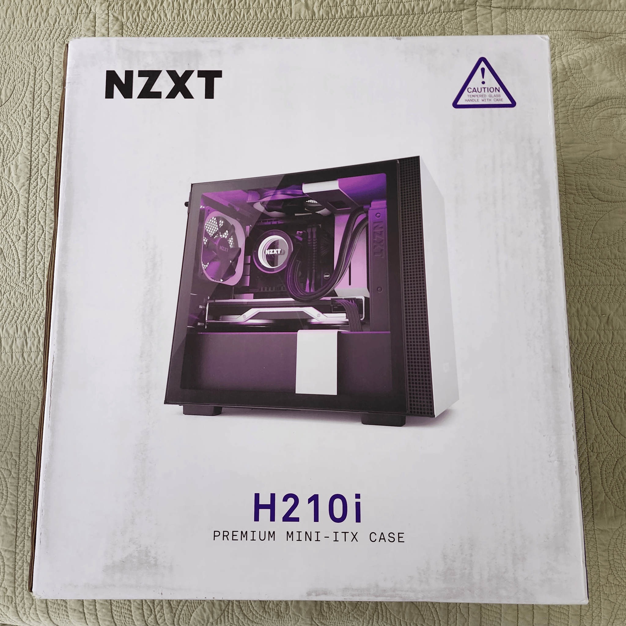 |SEALED| NZXT H210i Mini ITX Tower Case (Matte Black/Black)