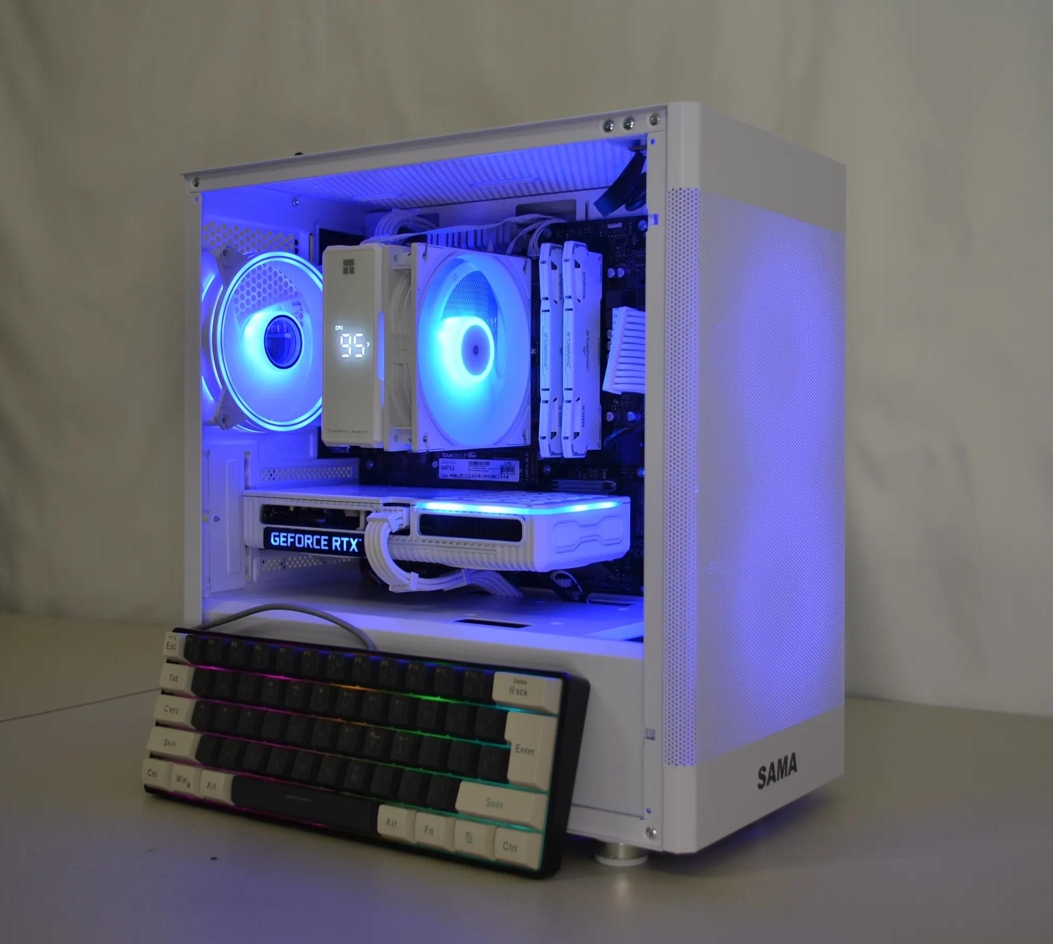 ⚪White Out V3⚪ Free Keyboard!⌨️ - RTX 3060ti | Ryzen 5 5500 | 1tb NVMe | Windows 11 FULLY ACTIVATED