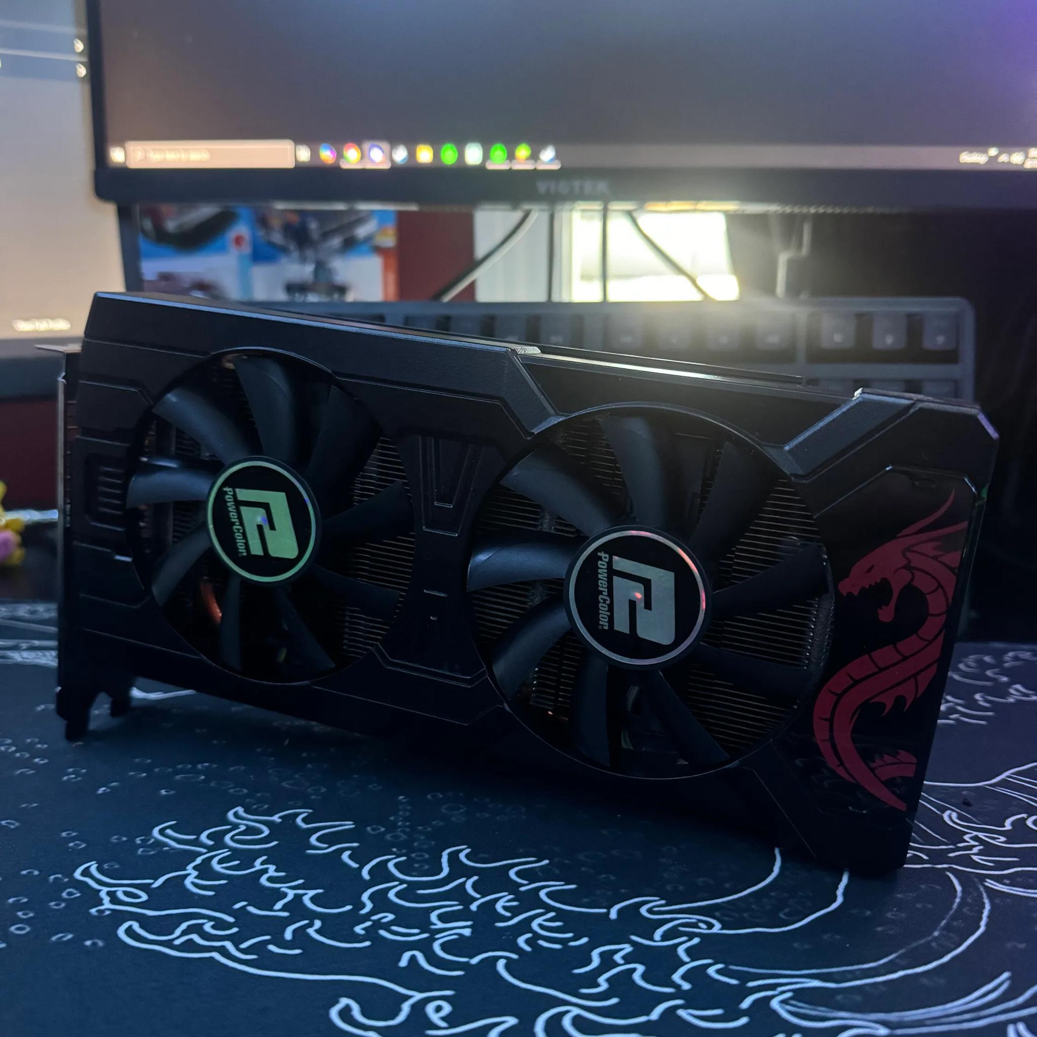 Powercolor Red Dragon RX570 4gb Model WORKING