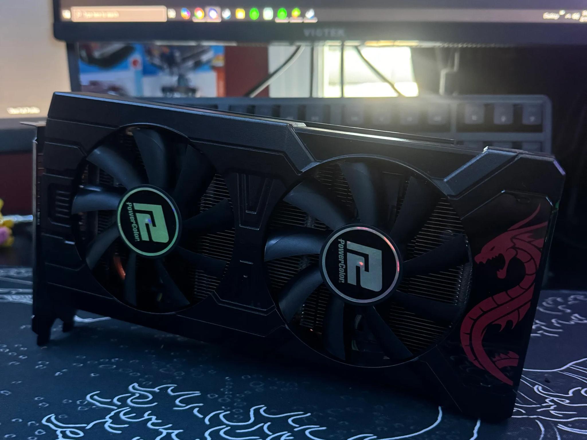 Powercolor Red Dragon RX570 4gb Model WORKING