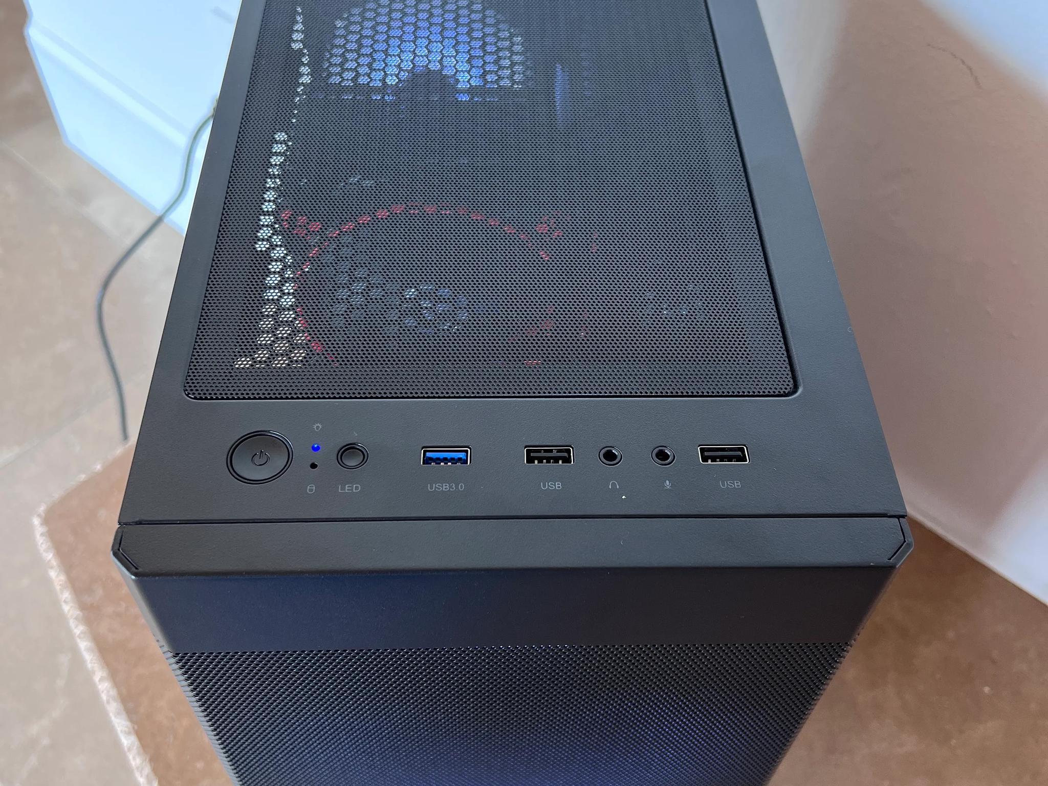 🟥⬛ Black & Red Budget Build | i3-12100F | GTX 1070 ⬛🟥