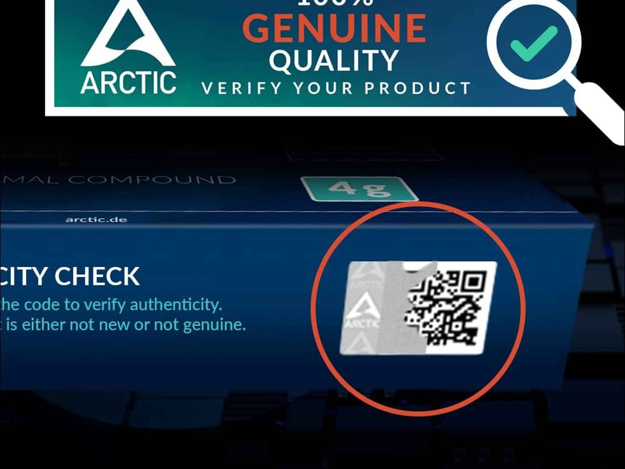 Arctic MX-4 8g Non-Conductive Thermal Paste