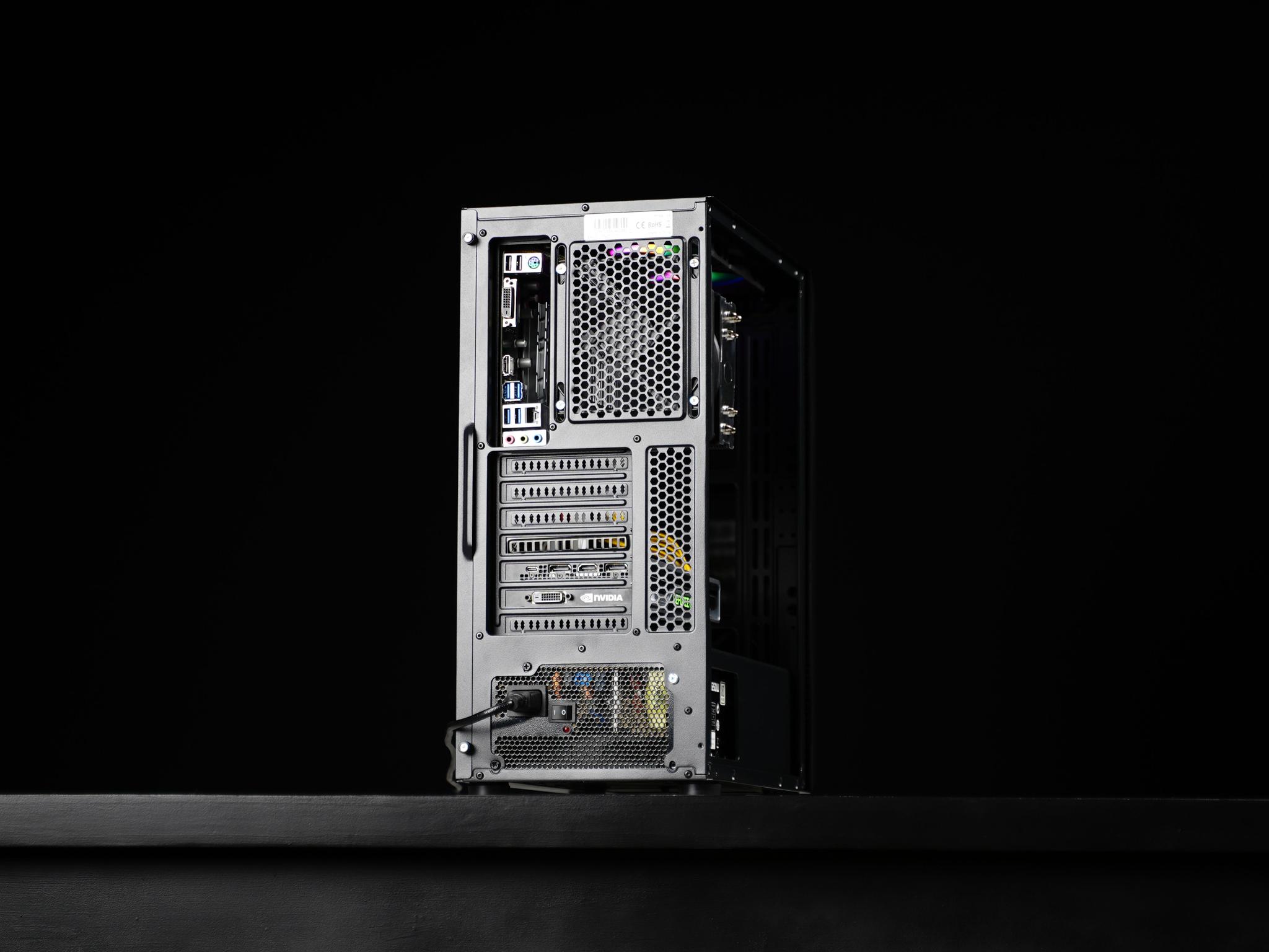 \ NA-01 / RTX 2060 FE Intel Core i7 8700 0.8TB Windows 11 12GB Gaming PC