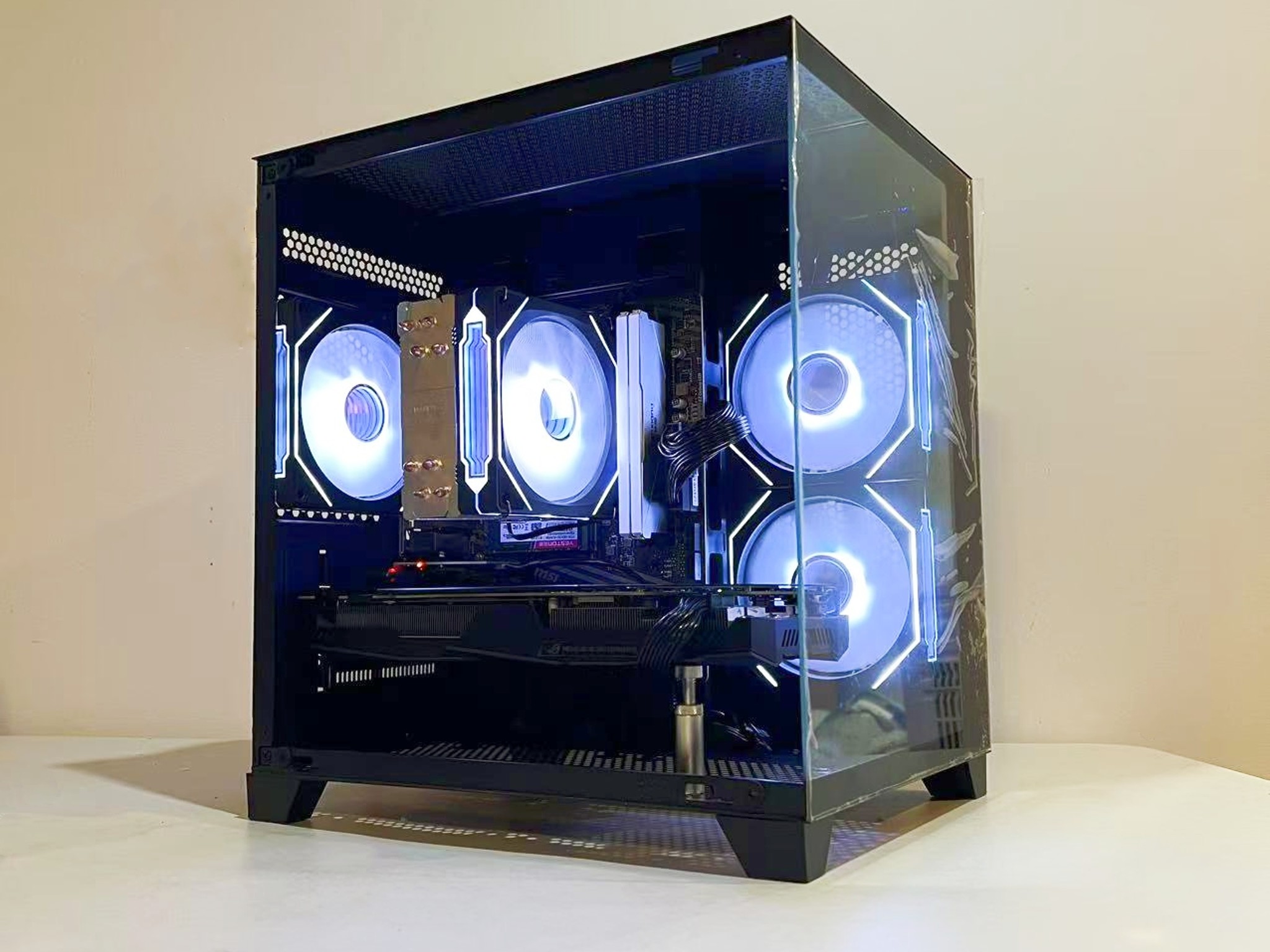 🔥SALE🔥 R5-5600|GTX 1070 8GB|WIFI|ARGB Fans|16GB RAM-DepxTech Pre-Built PC