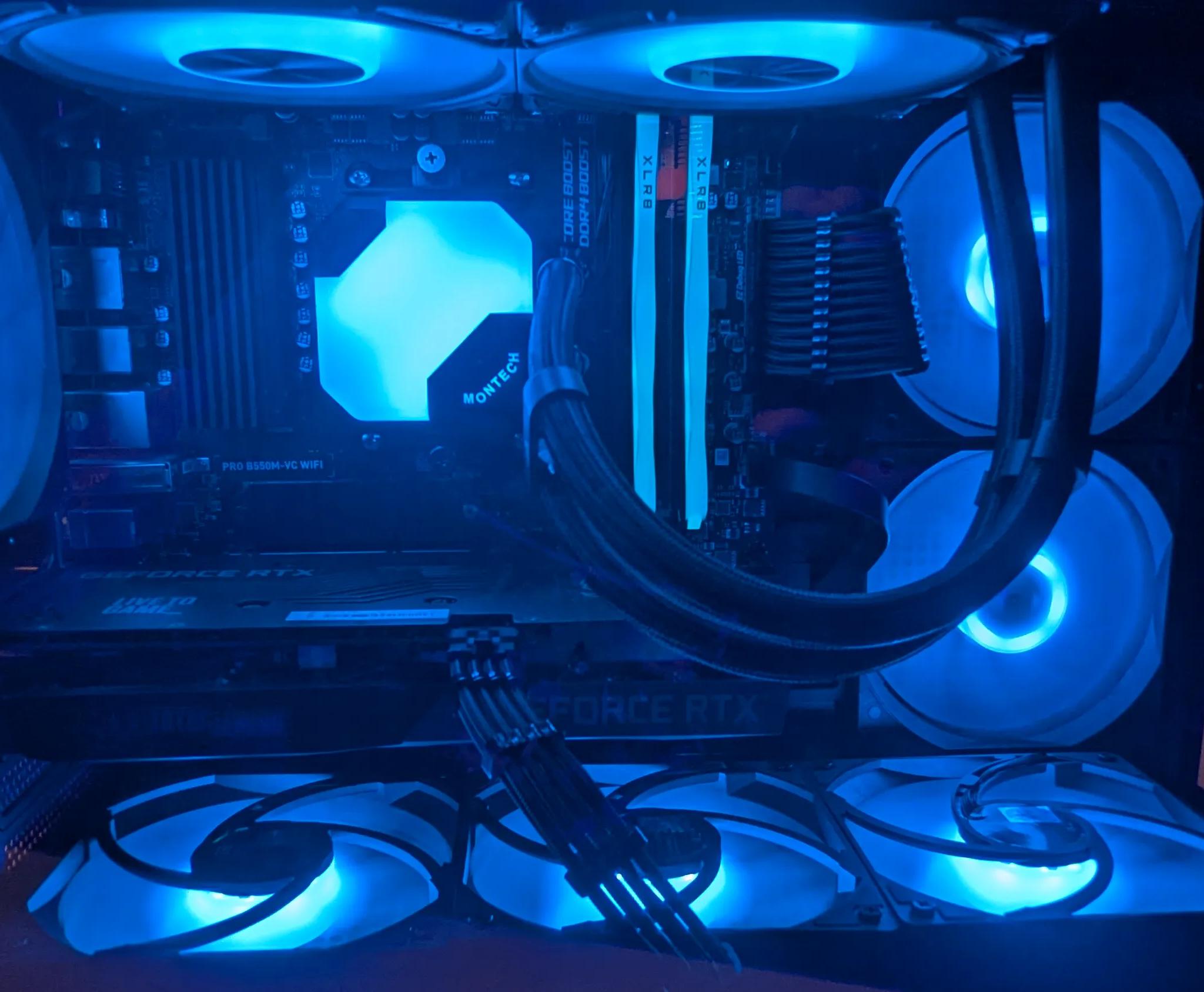 |RTX 3060 12GB| RYZEN 5600X| 16GB DDR4| 1TB M.2 SSD|240MM AIO|WIFI| 8 ARGB FANS| WIN 11 PRO