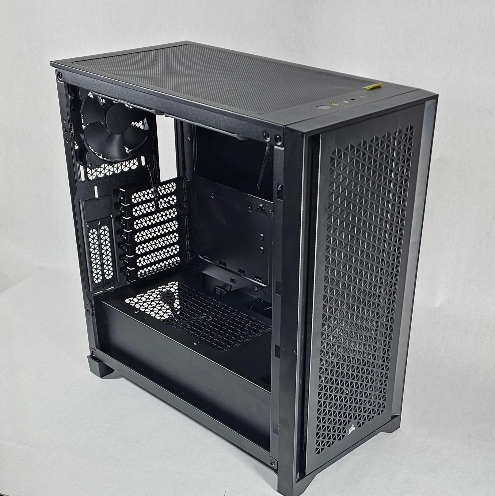 Corsair PC Case with Tempered Glass and Front Mesh