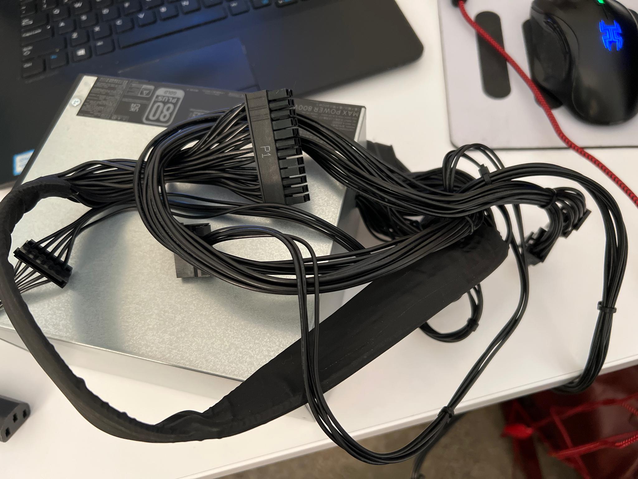  800 W 80 Plus Gold certified ATX power supply