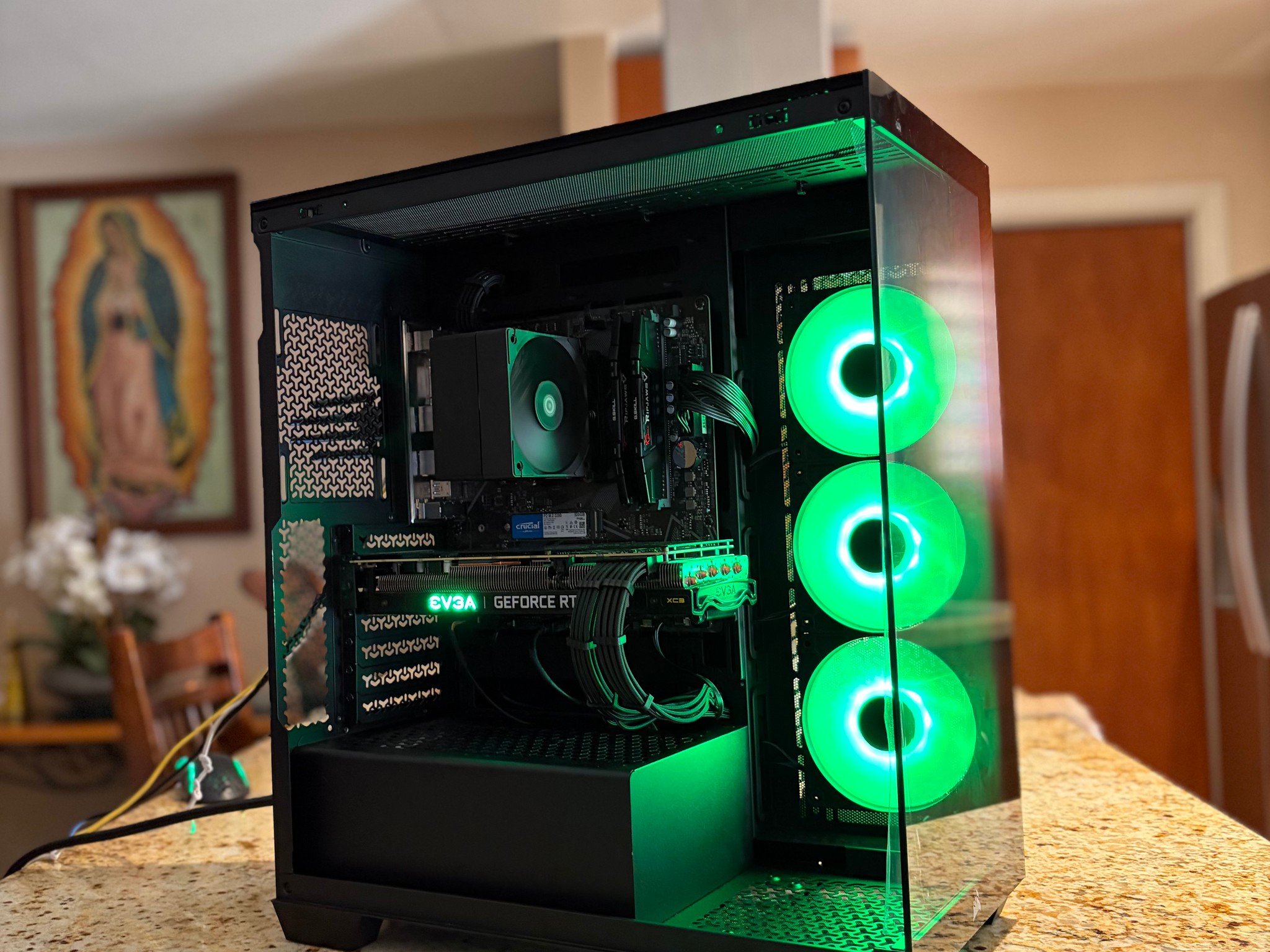 Black Gaming PC | RTX 3070 8GB | RYZEN 5 3600 | 16GB RAM | 500GB NVME SSD